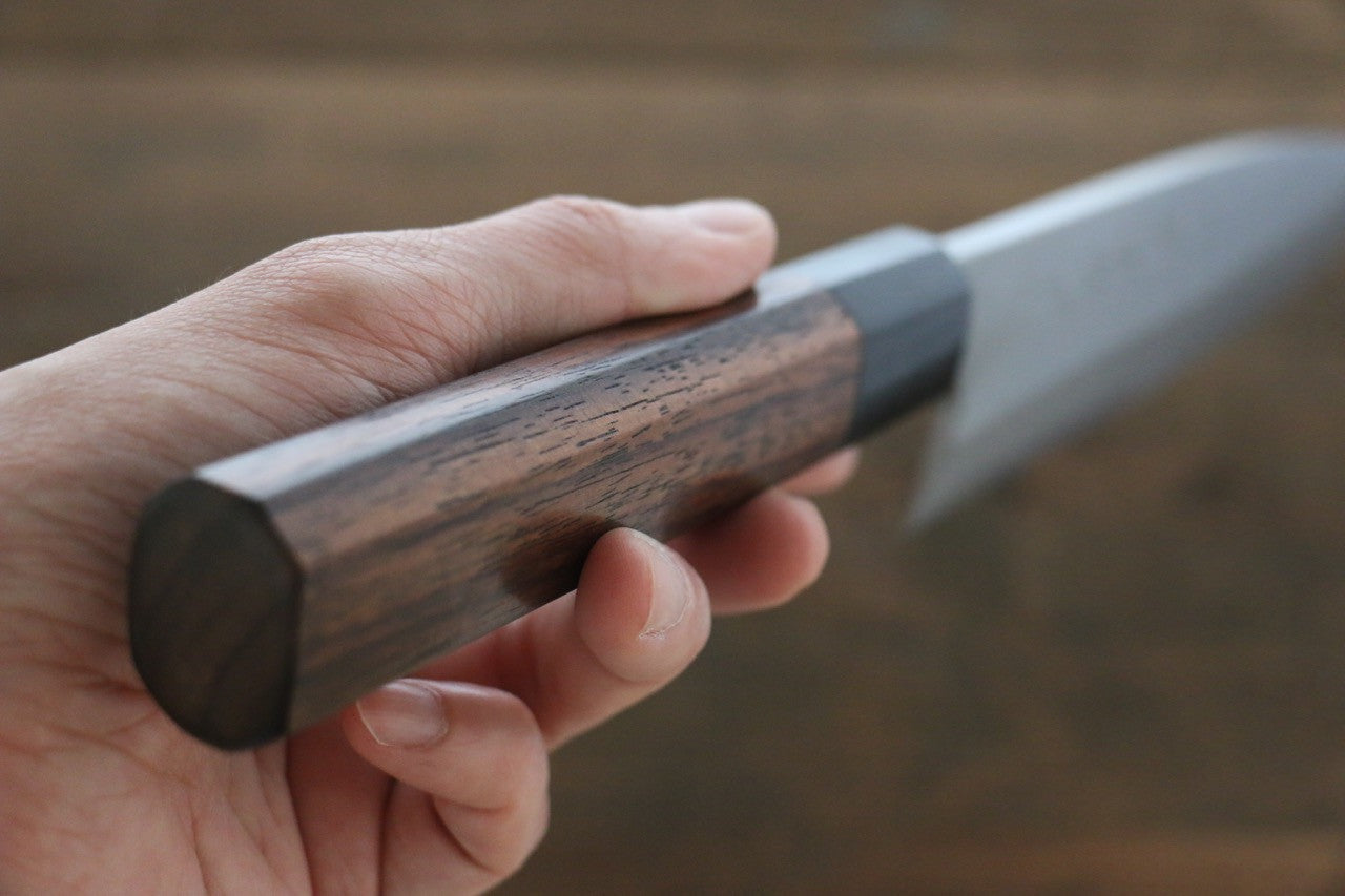 Hideo Kitaoka Blue Steel No.2 Damascus Funayuki Japanese Chef Knife 170mm - Seisuke Knife