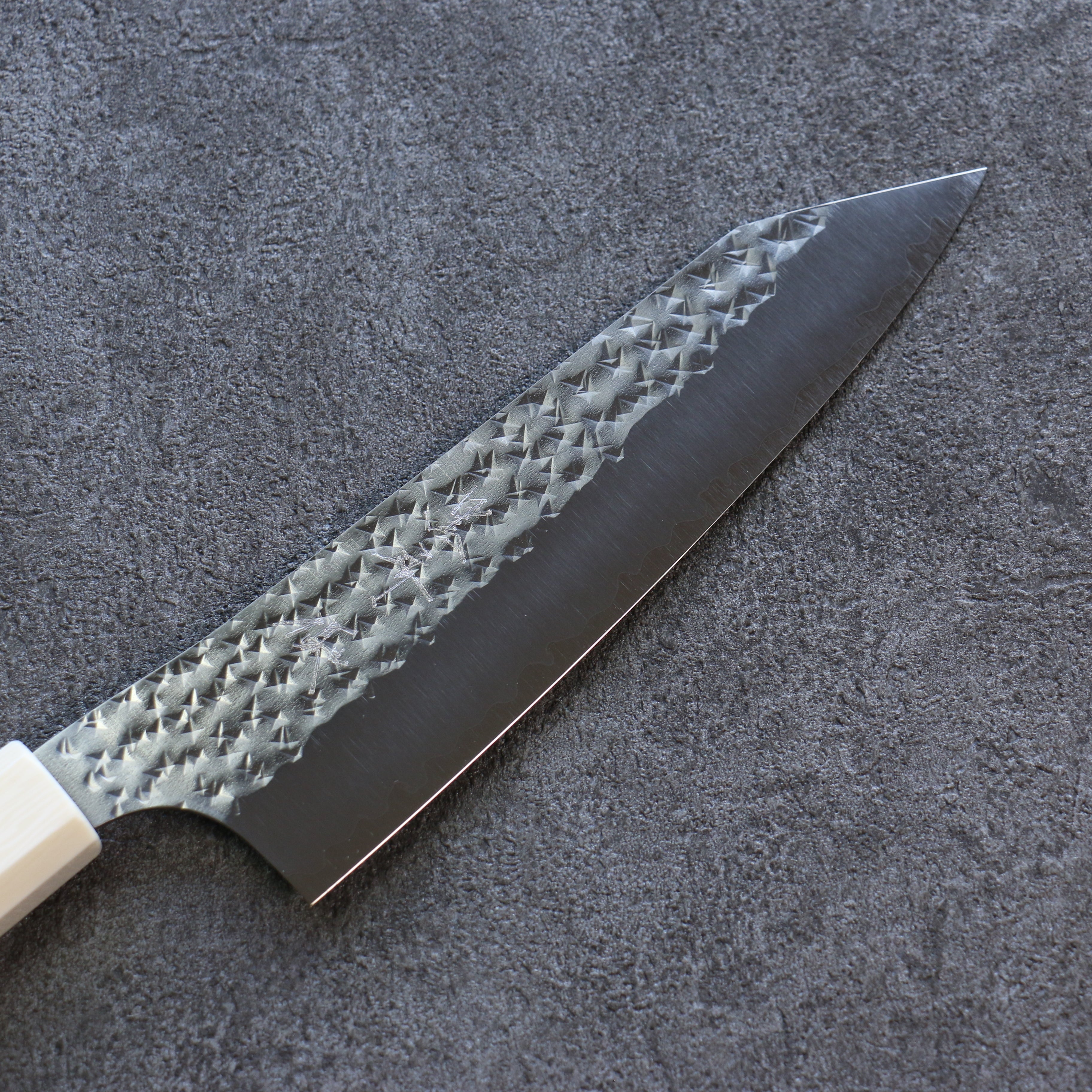 Yu Kurosaki Senko Ei SG2 Hammered Bunka 165mm Walnut Handle - Seisuke Knife