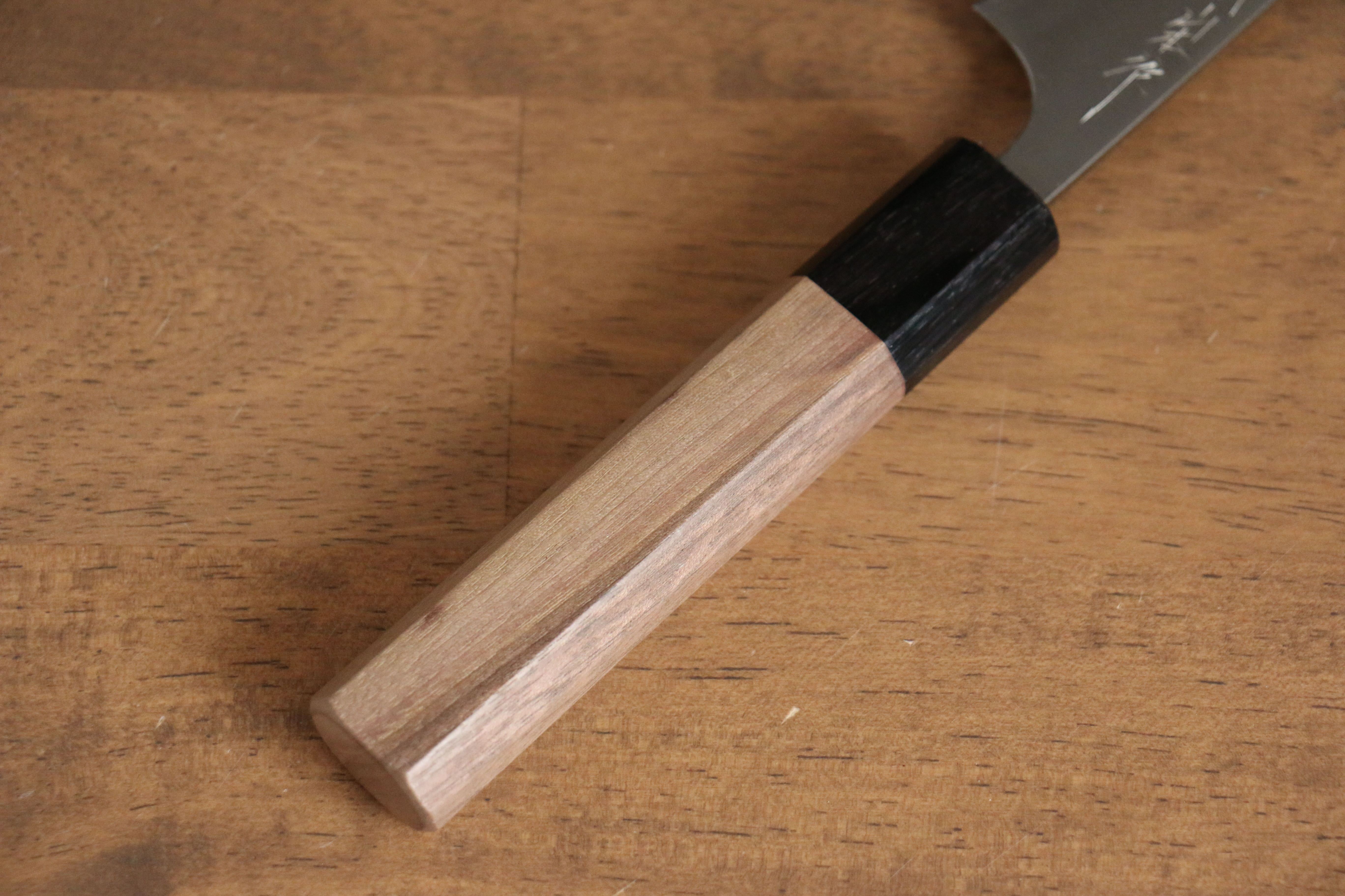 Nao Yamamoto VG10 Damascus Petty-Utility 80mm Walnut Handle - Seisuke Knife