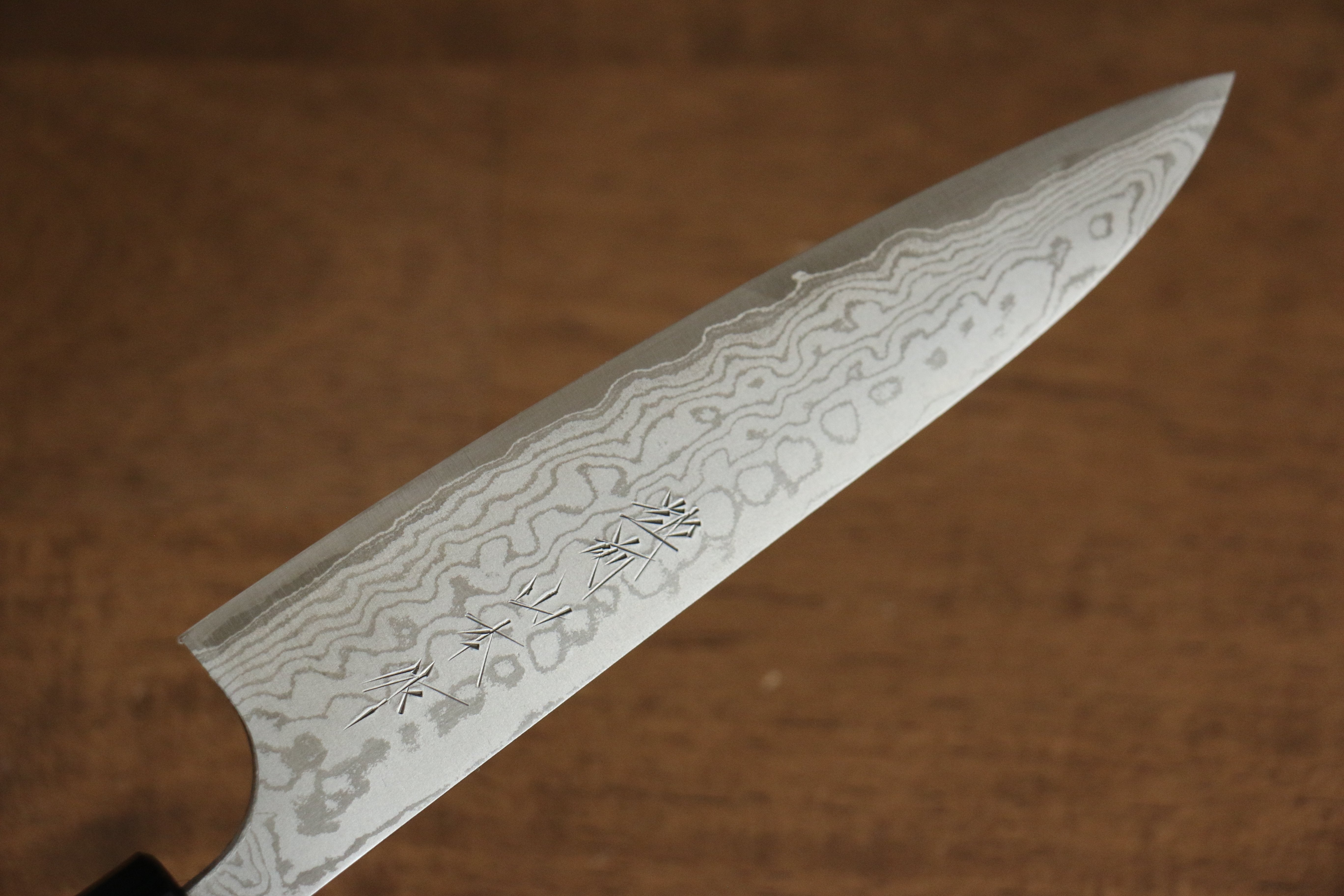 Nao Yamamoto VG10 Damascus Petty-Utility 135mm Walnut Handle - Seisuke Knife