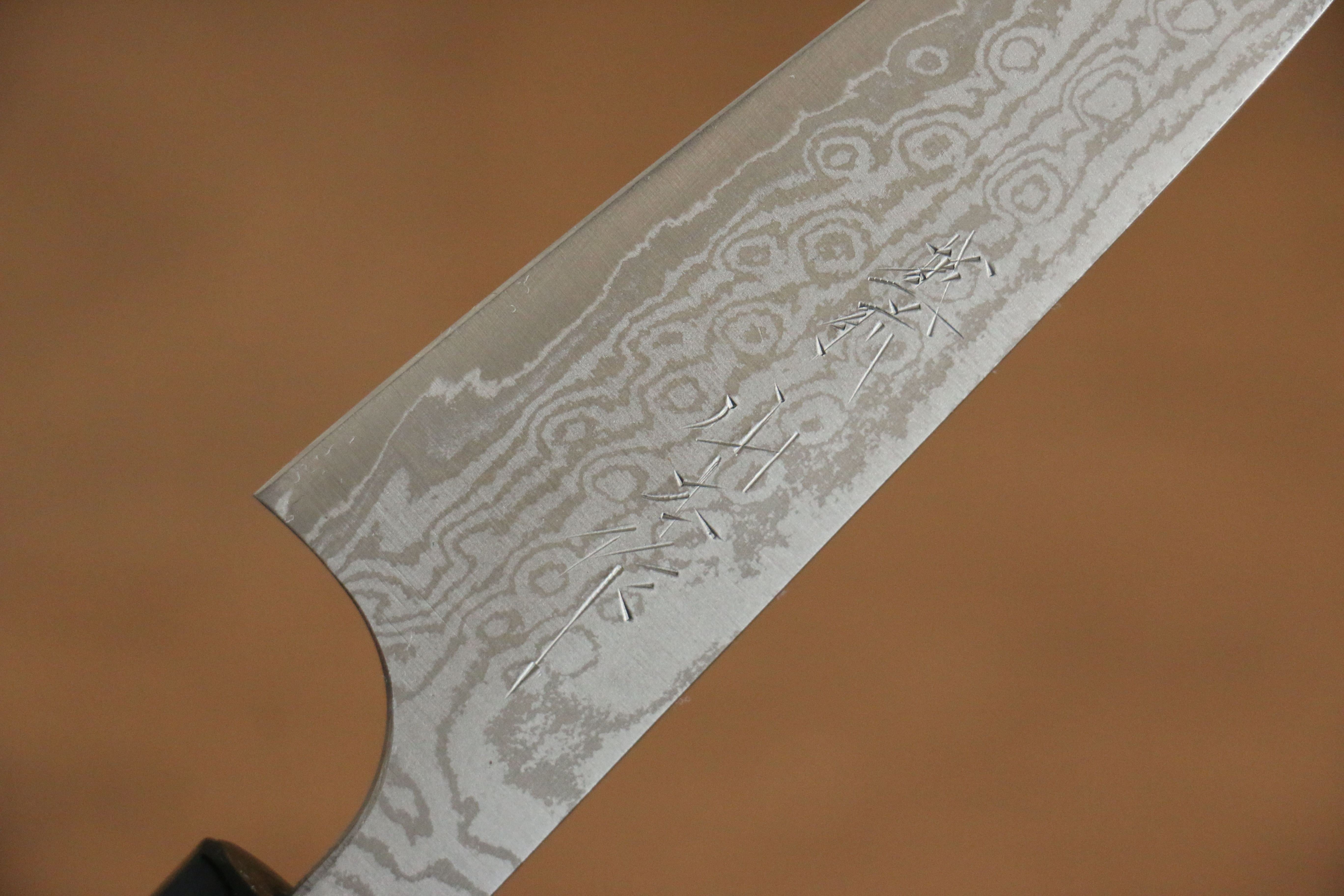 Nao Yamamoto VG10 Damascus Petty-Utility 100mm Walnut Handle - Seisuke Knife