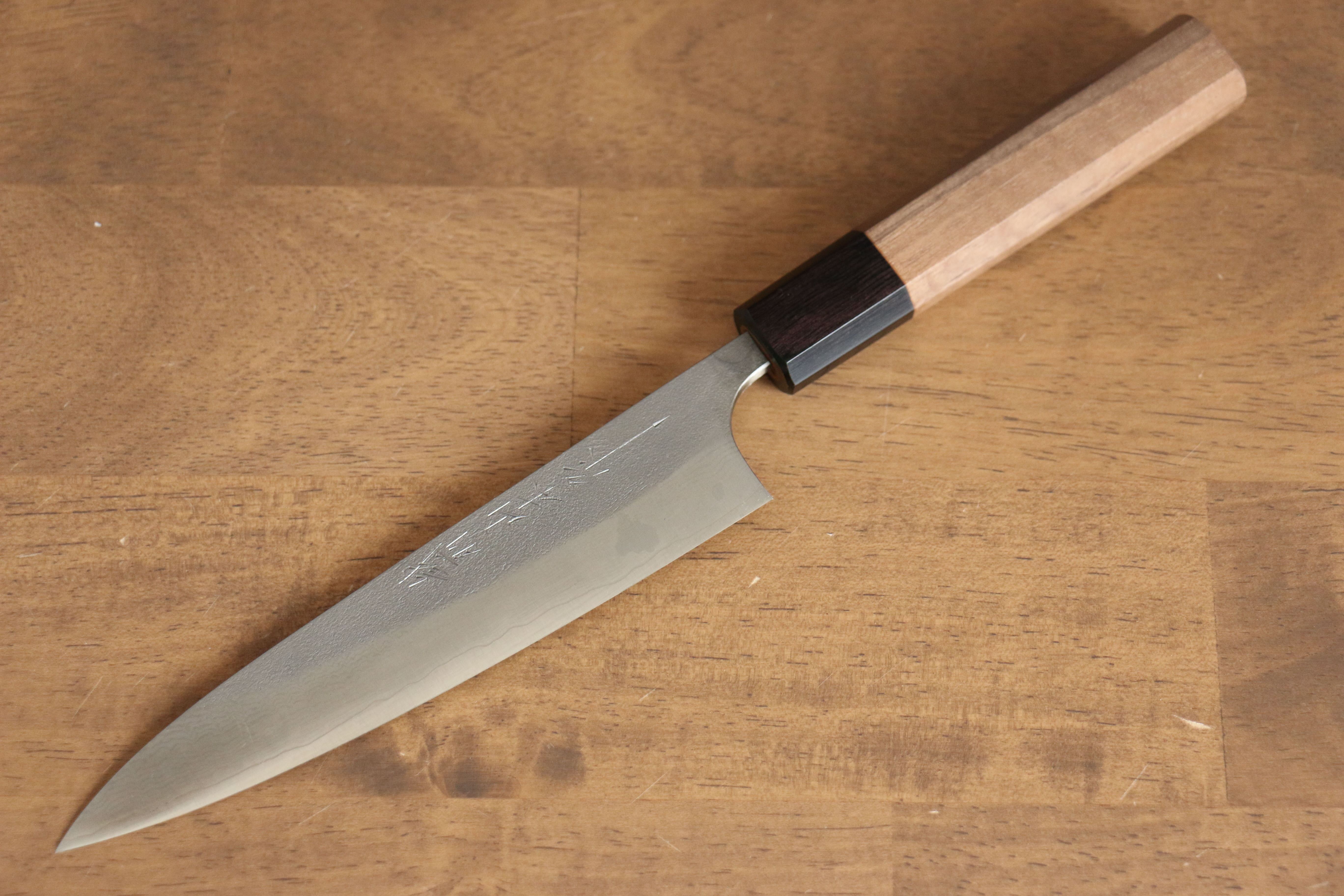 Nao Yamamoto VG10 Nashiji Damascus Petty-Utility 150mm Walnut Handle - Seisuke Knife