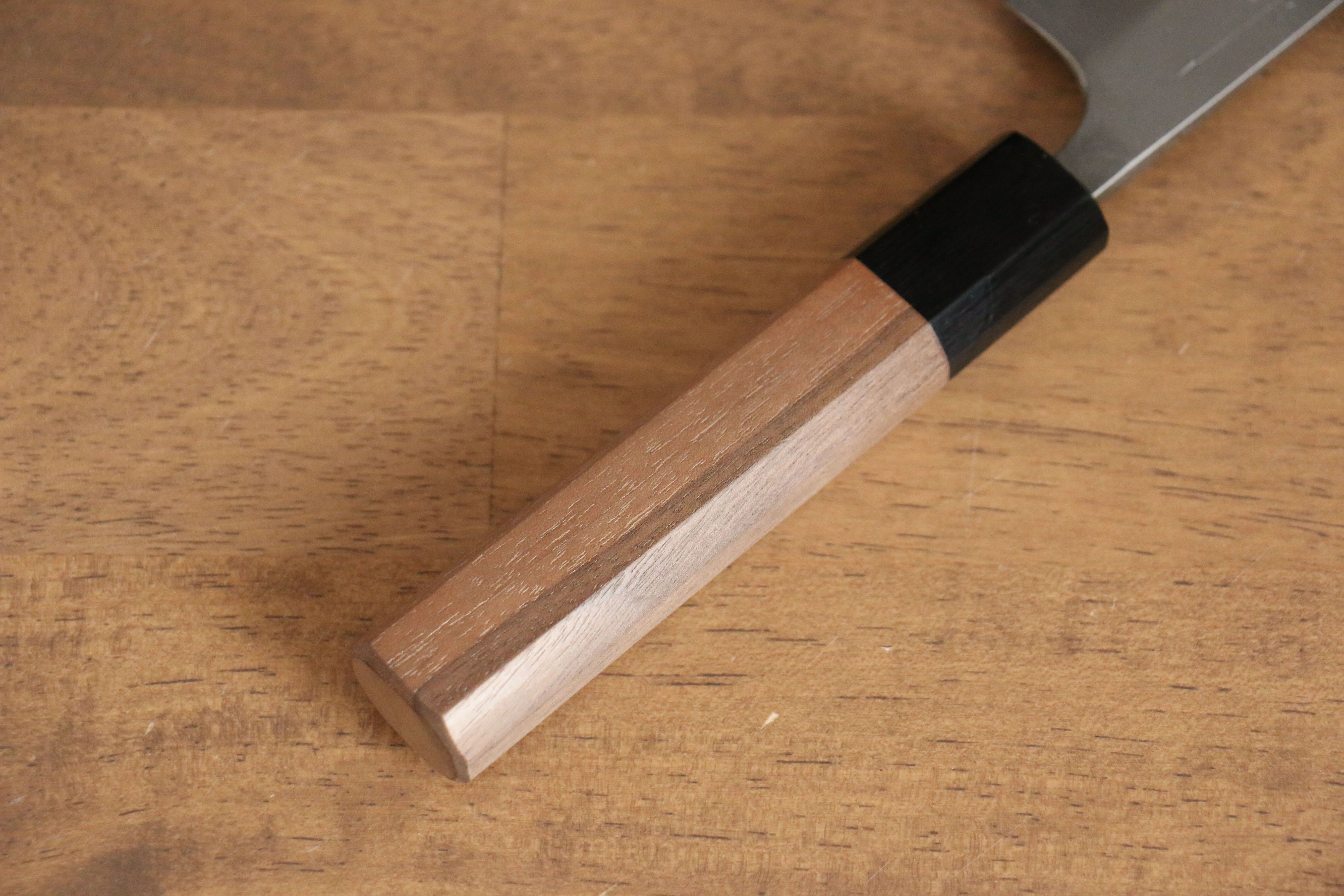 Nao Yamamoto VG10 Nashiji Damascus Petty-Utility 150mm Walnut Handle - Seisuke Knife