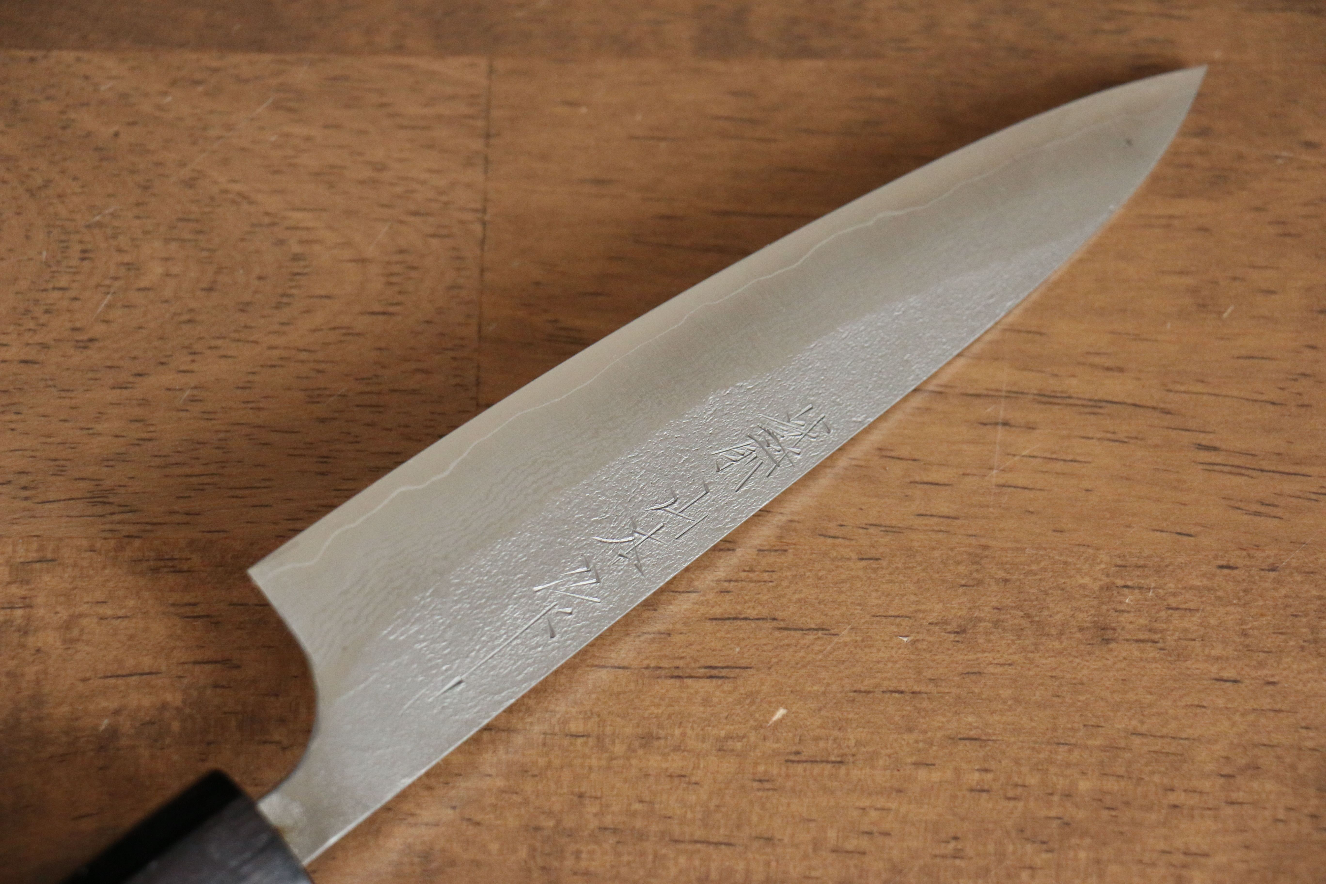 Nao Yamamoto VG10 Nashiji Damascus Petty-Utility 140mm Walnut Handle - Seisuke Knife