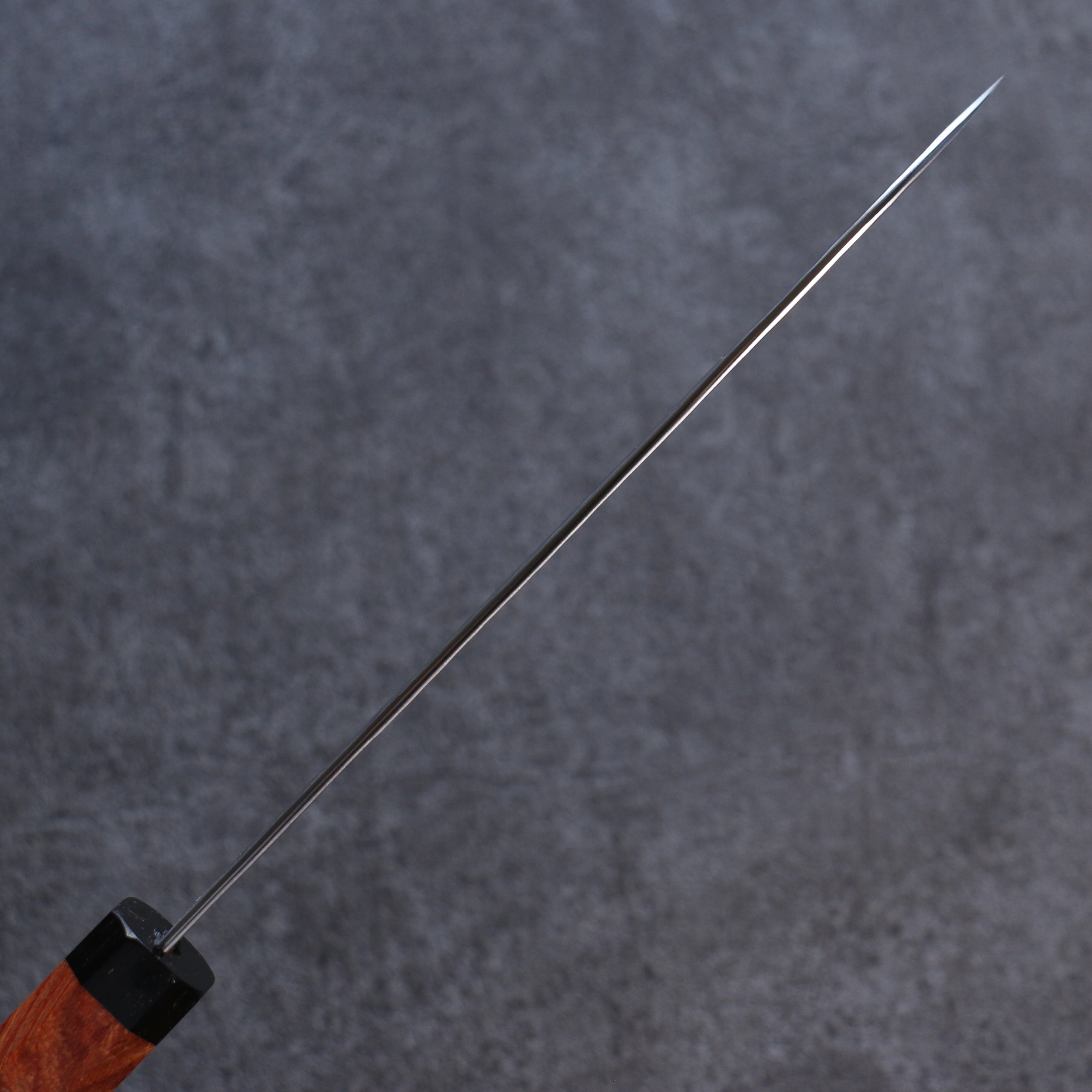 Yu Kurosaki Senko SG2 Hammered Santoku 165mm Sandalwood (Red) Handle - Seisuke Knife