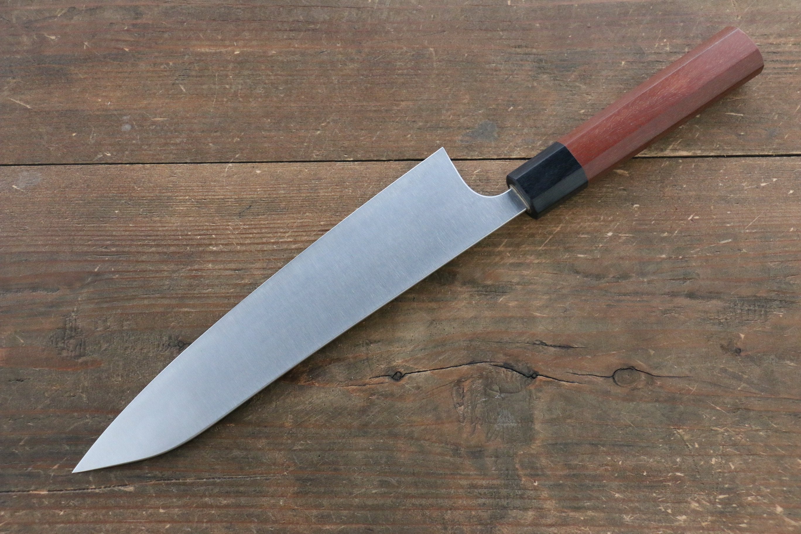Shibata Takayuki Koutetsu Blue Super Gyuto 210mm Jarrah Handle - Seisuke Knife