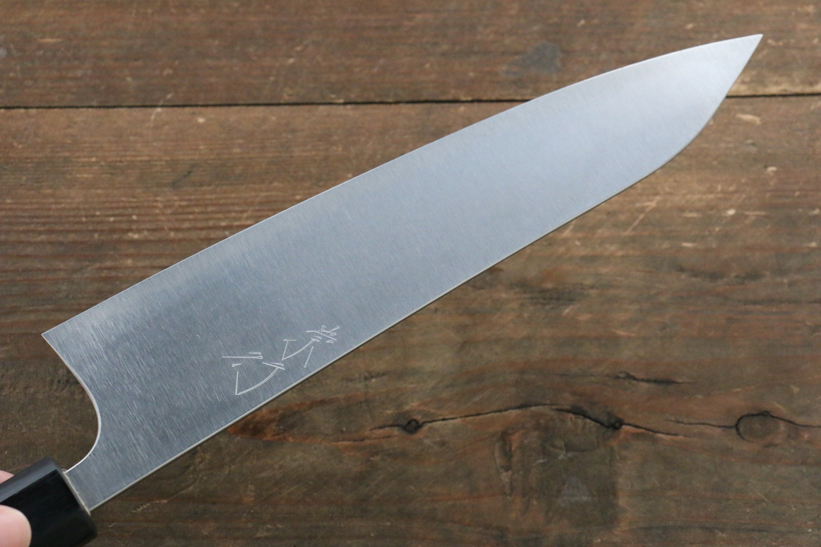 Shibata Takayuki Koutetsu Blue Super Gyuto 210mm Jarrah Handle - Seisuke Knife