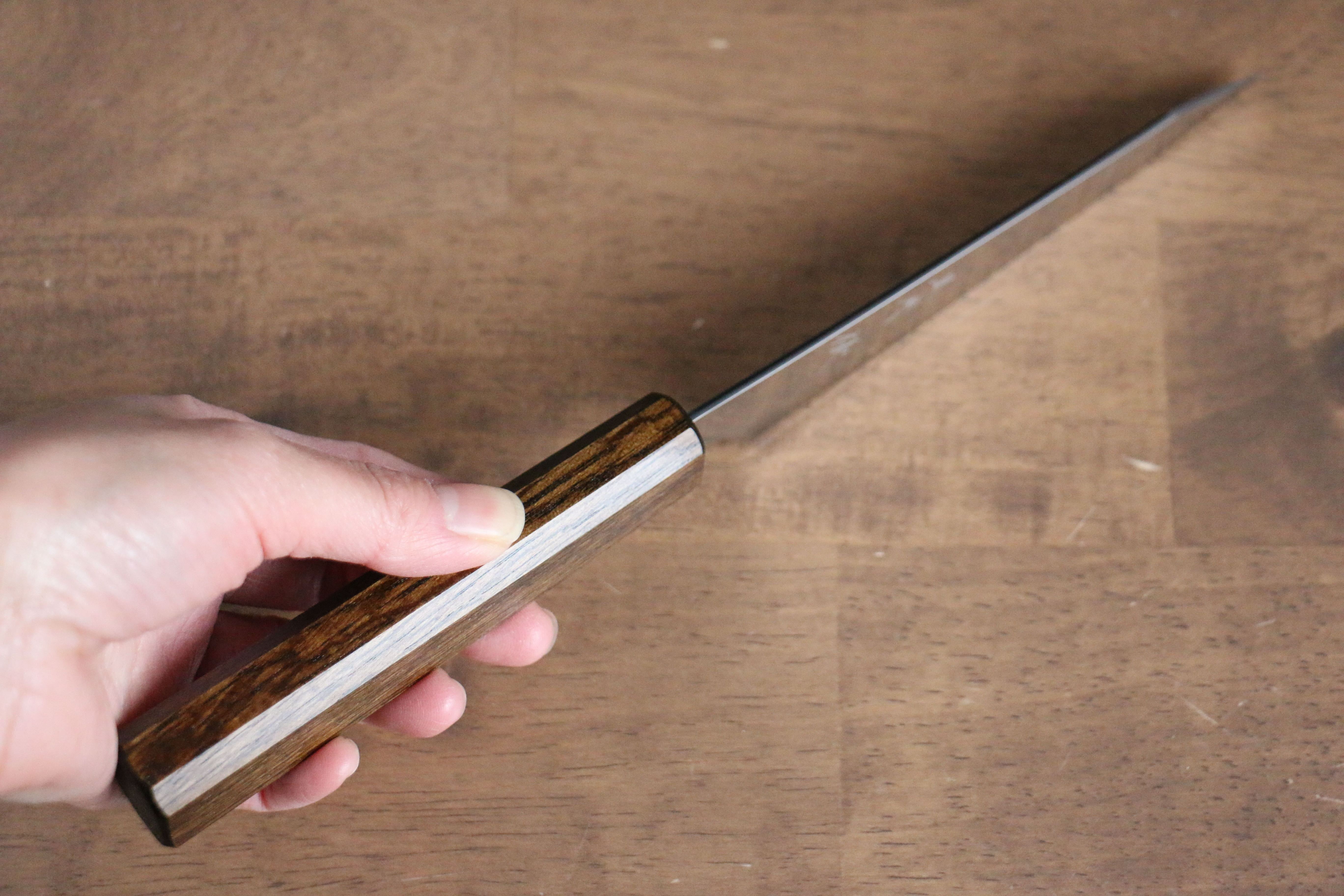 Yu Kurosaki Gekko HAP40 Petty-Utility 130mm with Oak Handle - Seisuke Knife