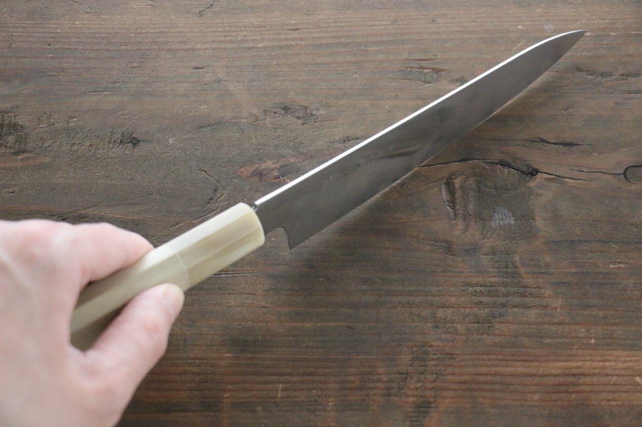 Sakai Takayuki Grand Chef Swedish Steel-stn Petty-Utility 150mm Magnolia Handle - Seisuke Knife