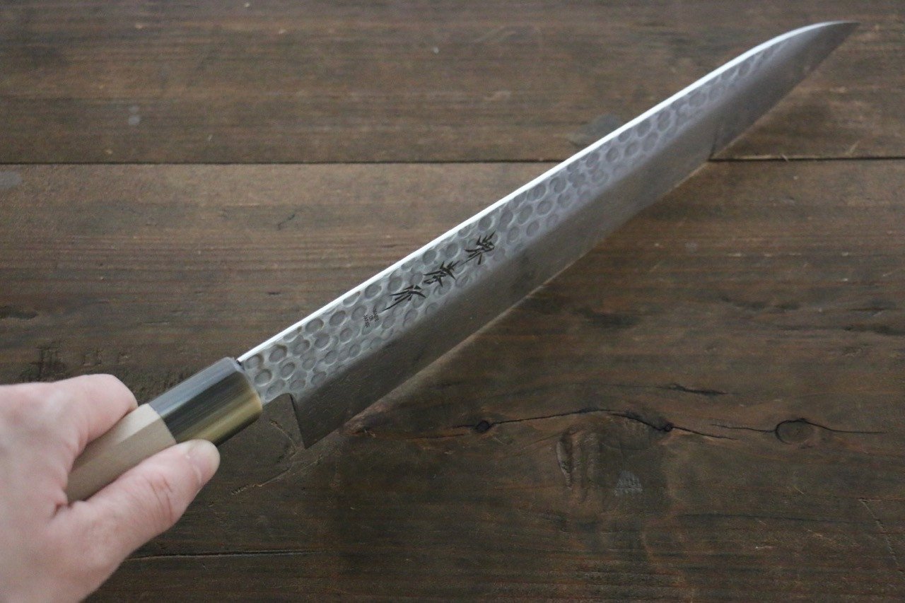 Sakai Takayuki 45 Layer Damascus AUS10 Stain Resistant Steel Gyuto Japanese Chef Knife 240mm - Seisuke Knife