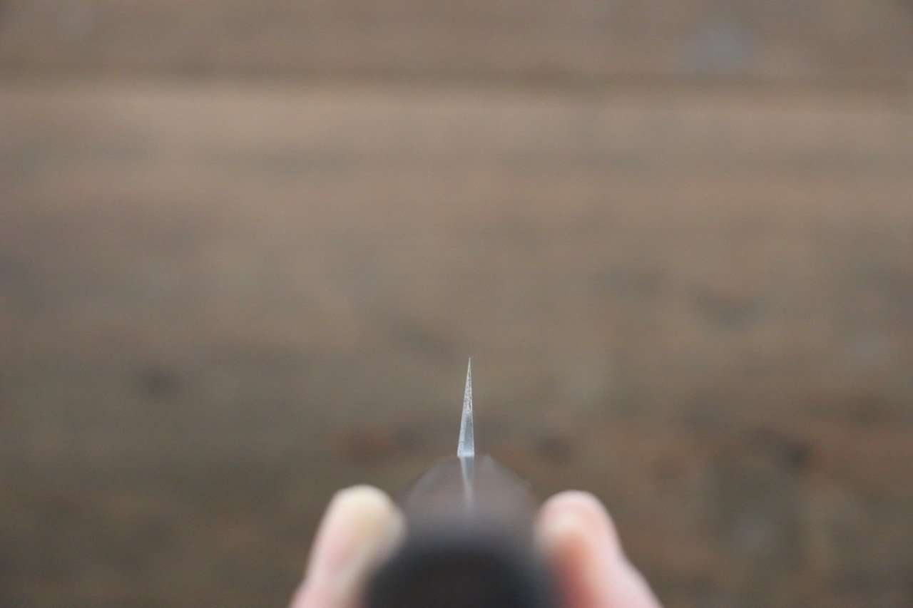 Hideo Kitaoka White Steel No.2 Damascus Yanagiba Japanese Chef Knife 270mm - Seisuke Knife