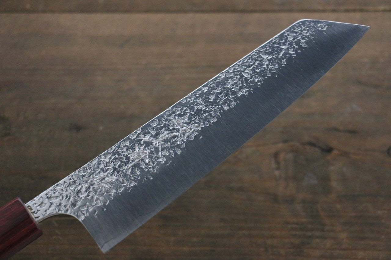 Yu Kurosaki Shizuku SG2 Hammered Bunka 165mm Shitan Handle - Seisuke Knife