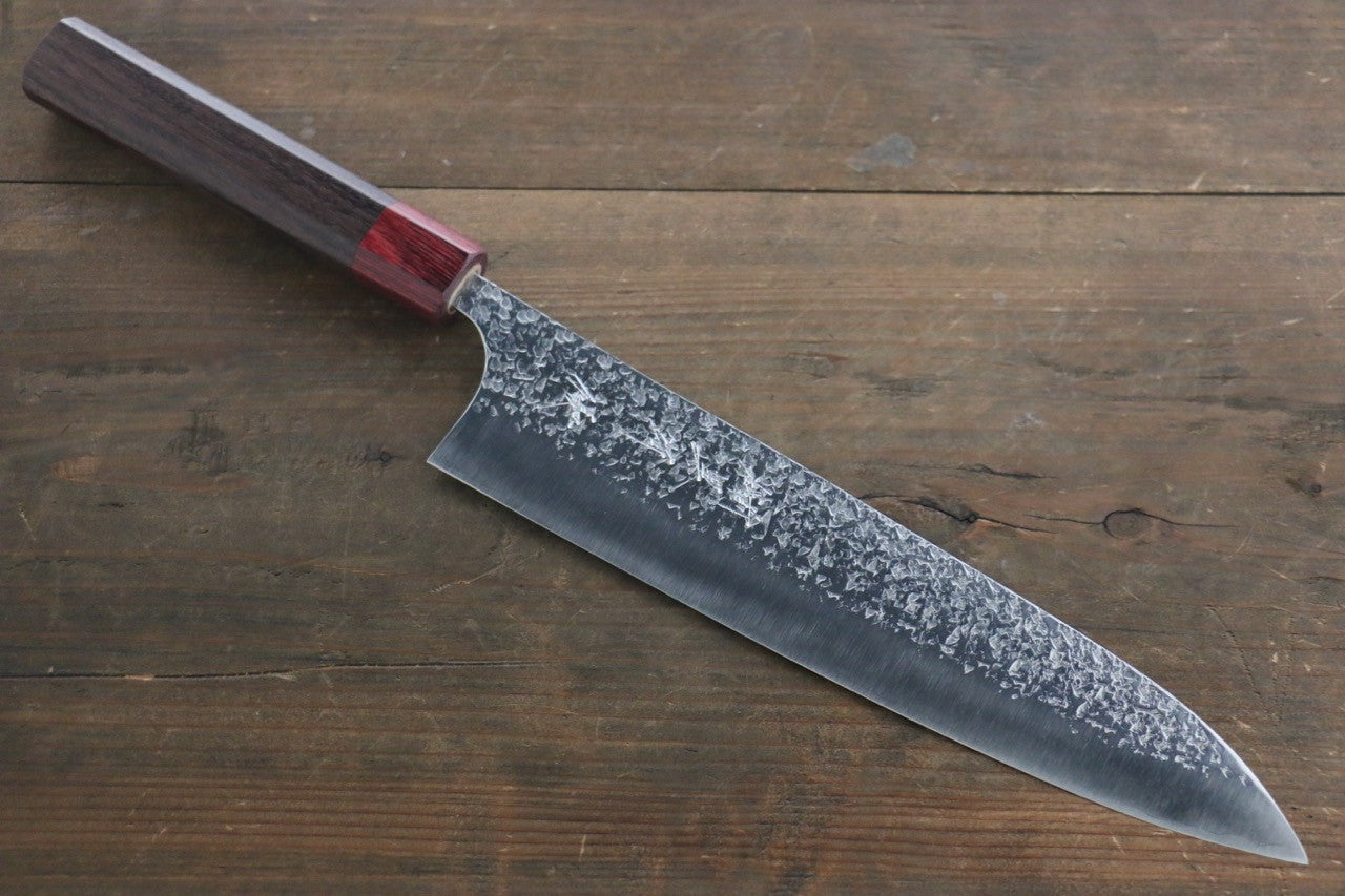 Yu Kurosaki Shizuku SG2 Hammered Gyuto 240mm - Seisuke Knife