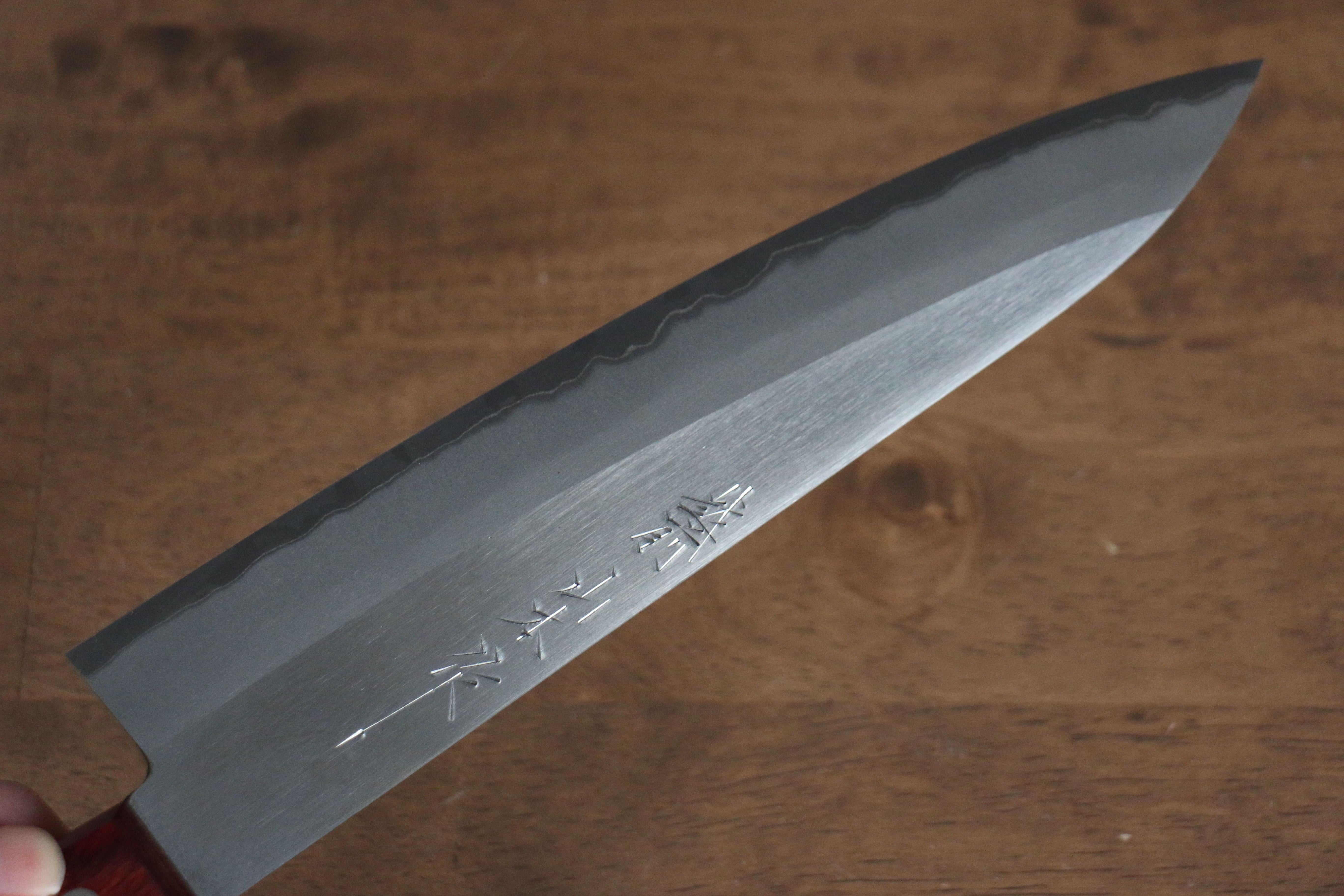 Nao Yamamoto White Steel No.2 Gyuto 210mm Red Pakka wood Handle - Seisuke Knife