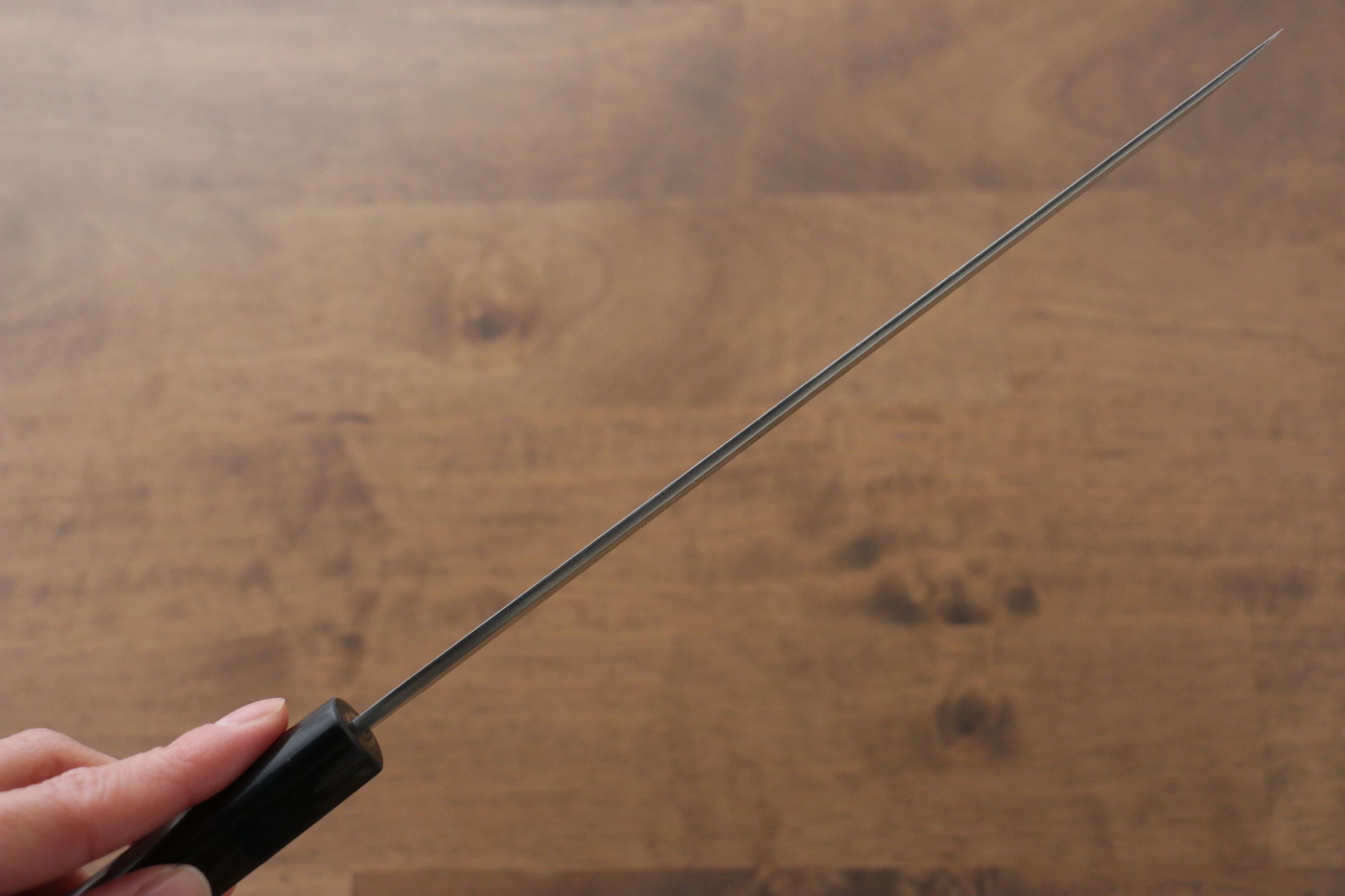 Jikko Silver Steel No.3 Sakimaru Yanagiba 210mm Shitan Handle - Seisuke Knife