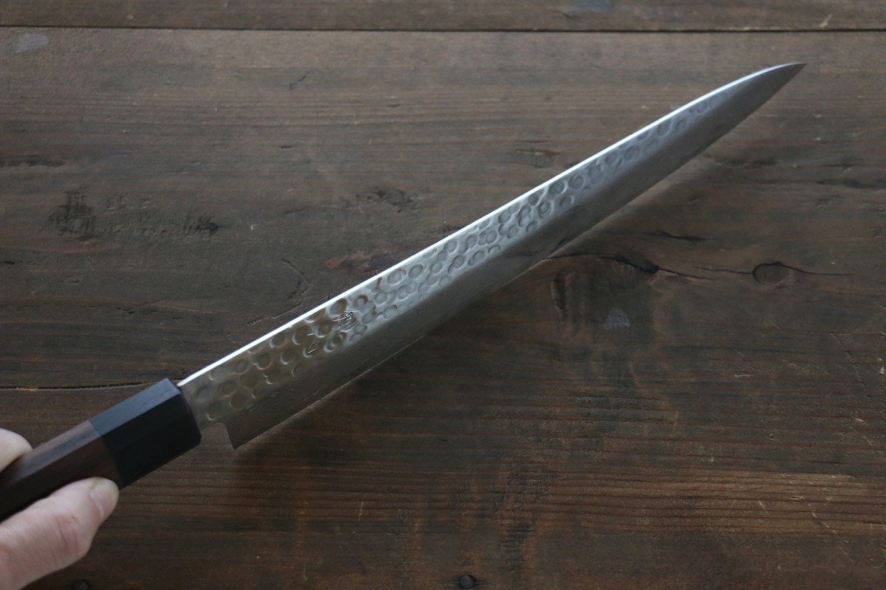 Seisuke AUS10 Sujihiki 240mm Shitan Handle - Seisuke Knife