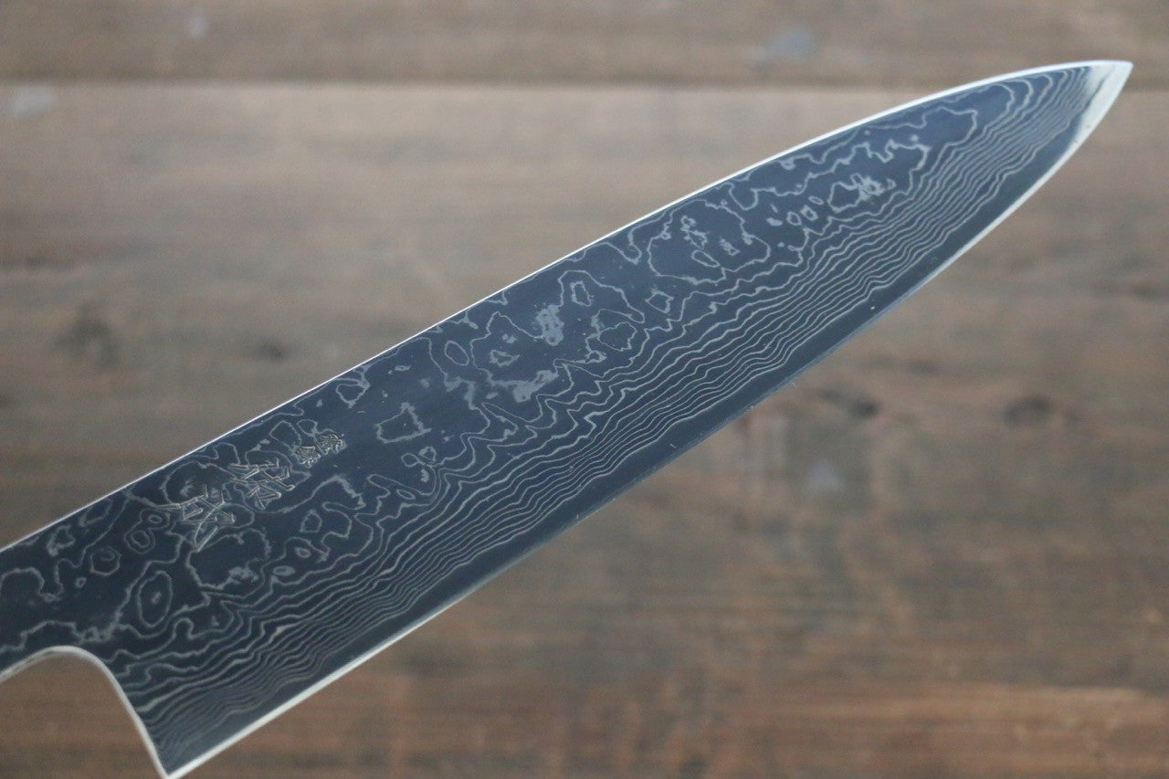 Sukenari SG2 Damascus Gyuto 240mm with Shitan Handle - Seisuke Knife