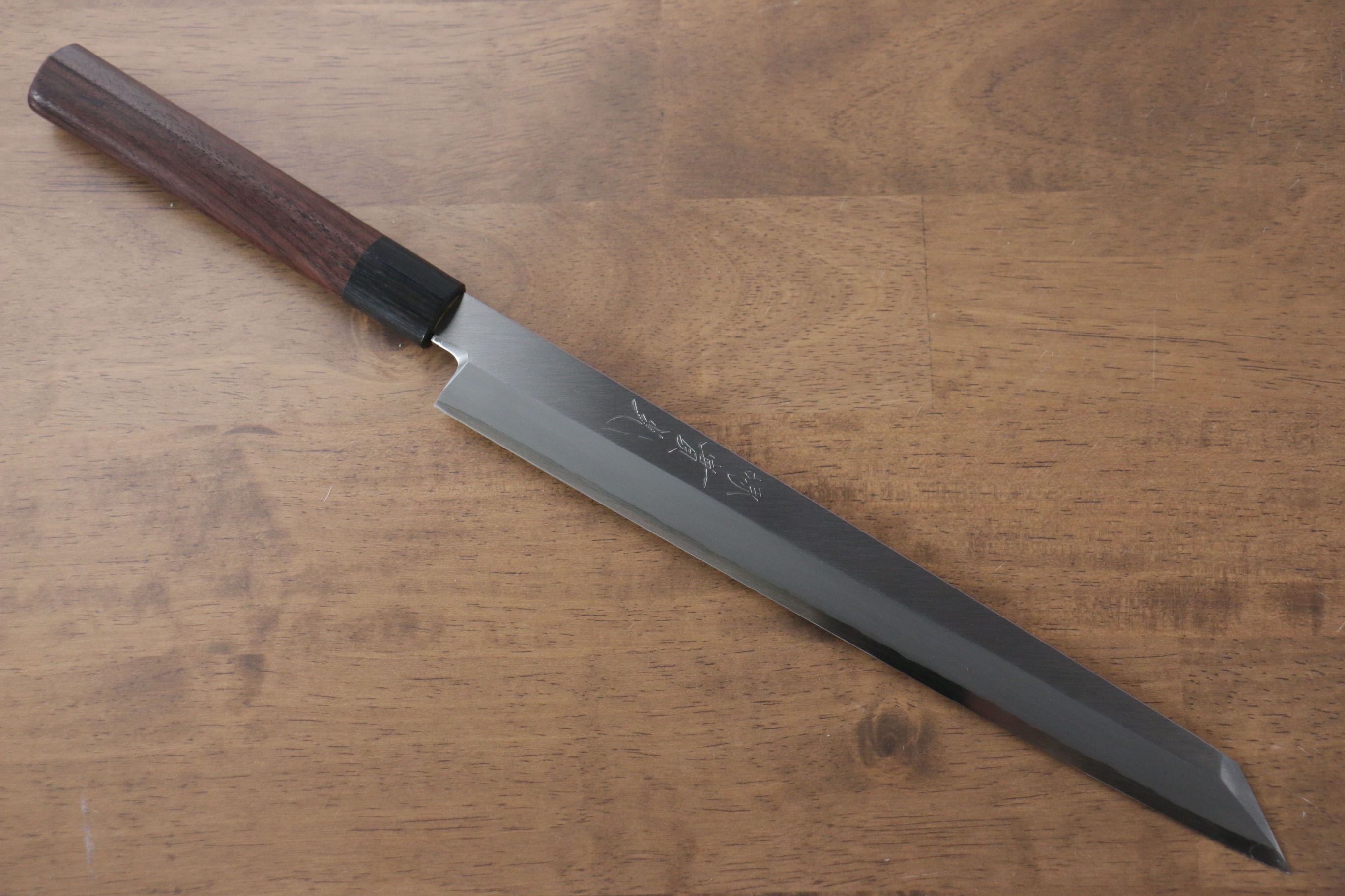 Jikko Silver Steel No.3 Kiritsuke Yanagiba 270mm Shitan Handle - Seisuke Knife