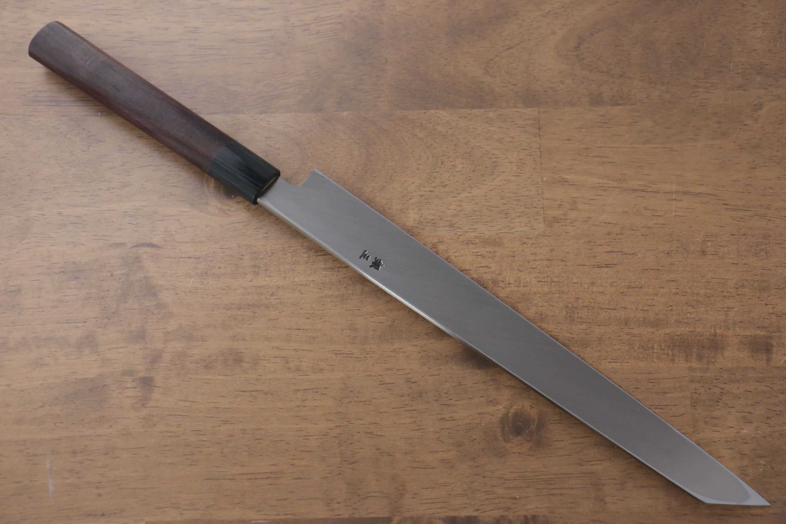Jikko Silver Steel No.3 Kiritsuke Yanagiba 270mm Shitan Handle - Seisuke Knife