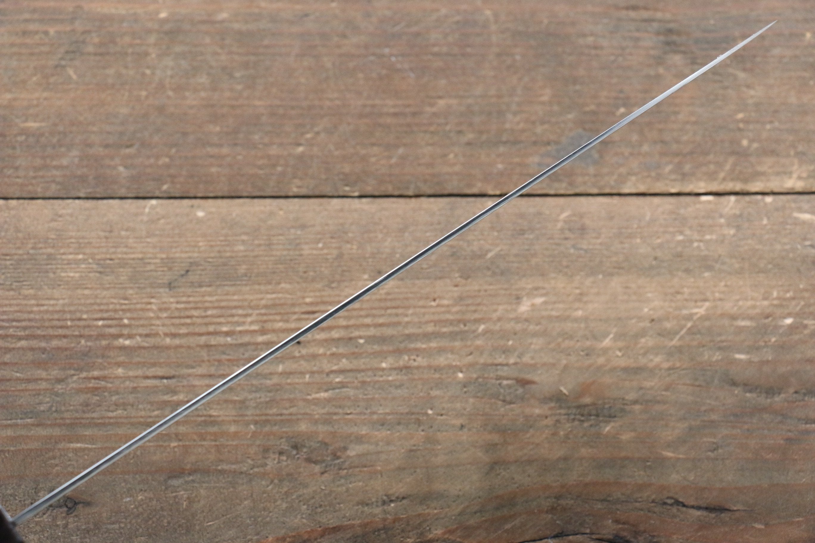 Seisuke AUS10 Damascus Gyuto 210mm Shitan Handle - Seisuke Knife