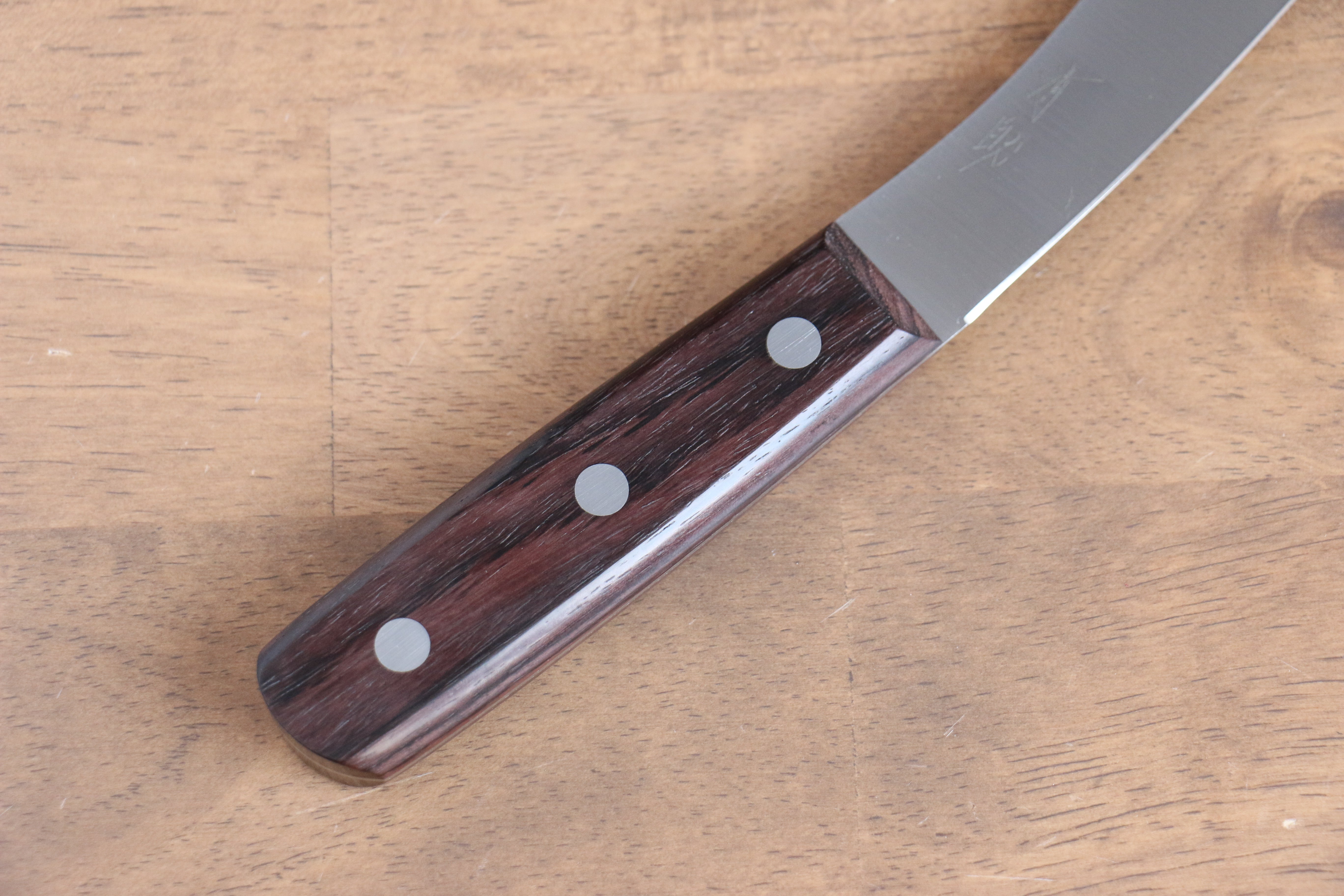 Seisuke Sanzoku Japanese Steel Skinning 170mm Shitan Handle - Seisuke Knife