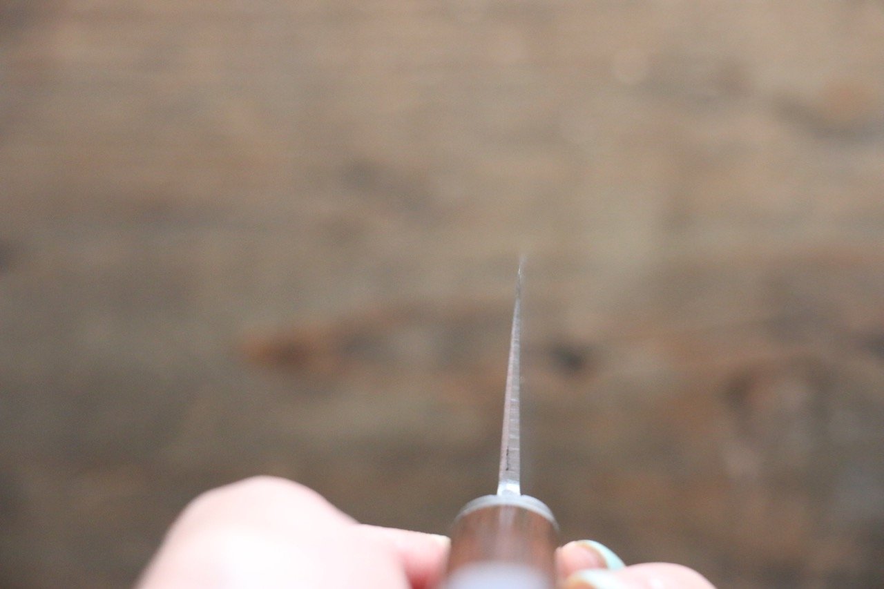 Kunihira Tanzo VG1 Damascus Santoku Japanese Chef Knife 170mm - Seisuke Knife