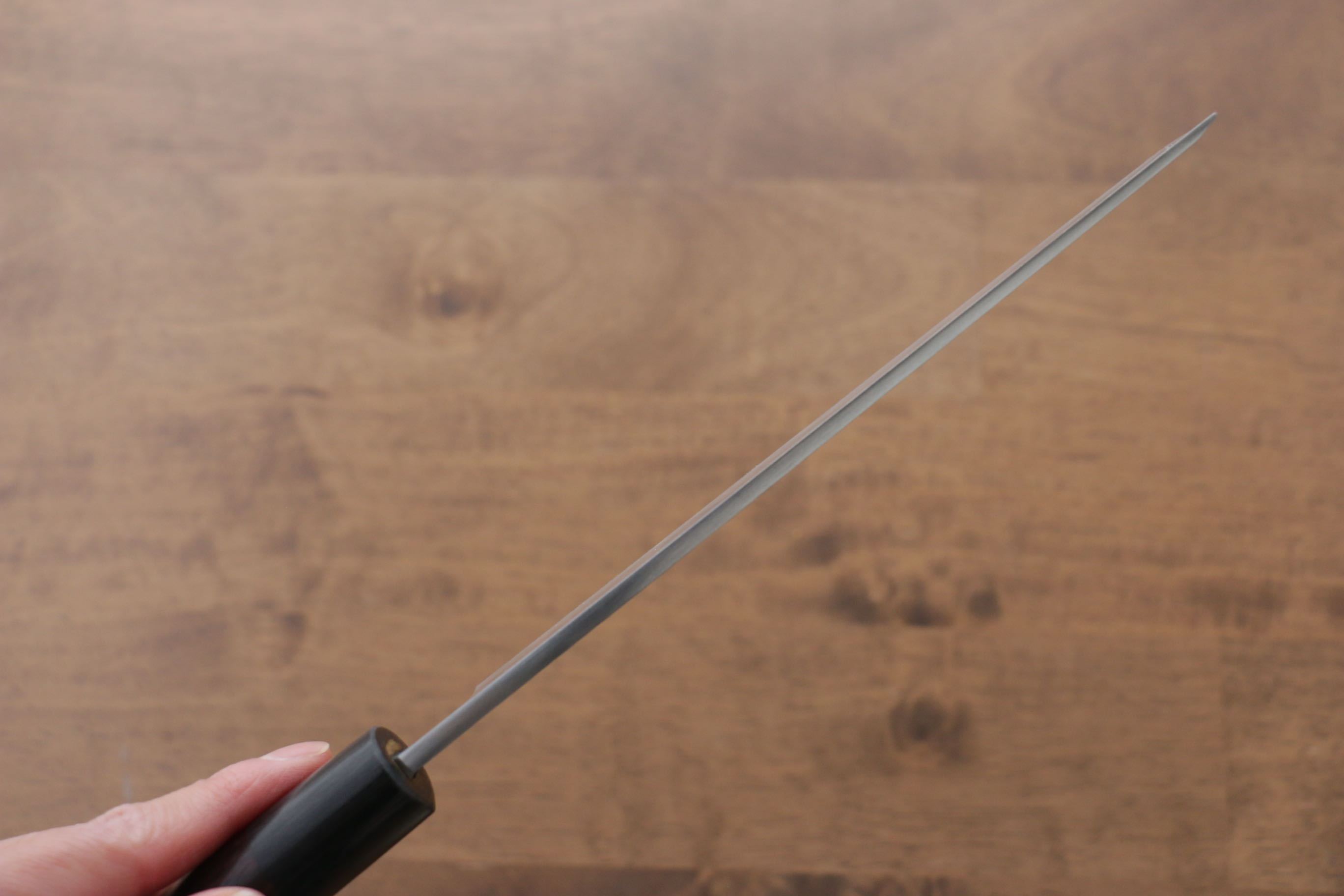 Jikko White Steel No.2 Usuba 180mm Shitan Handle - Seisuke Knife