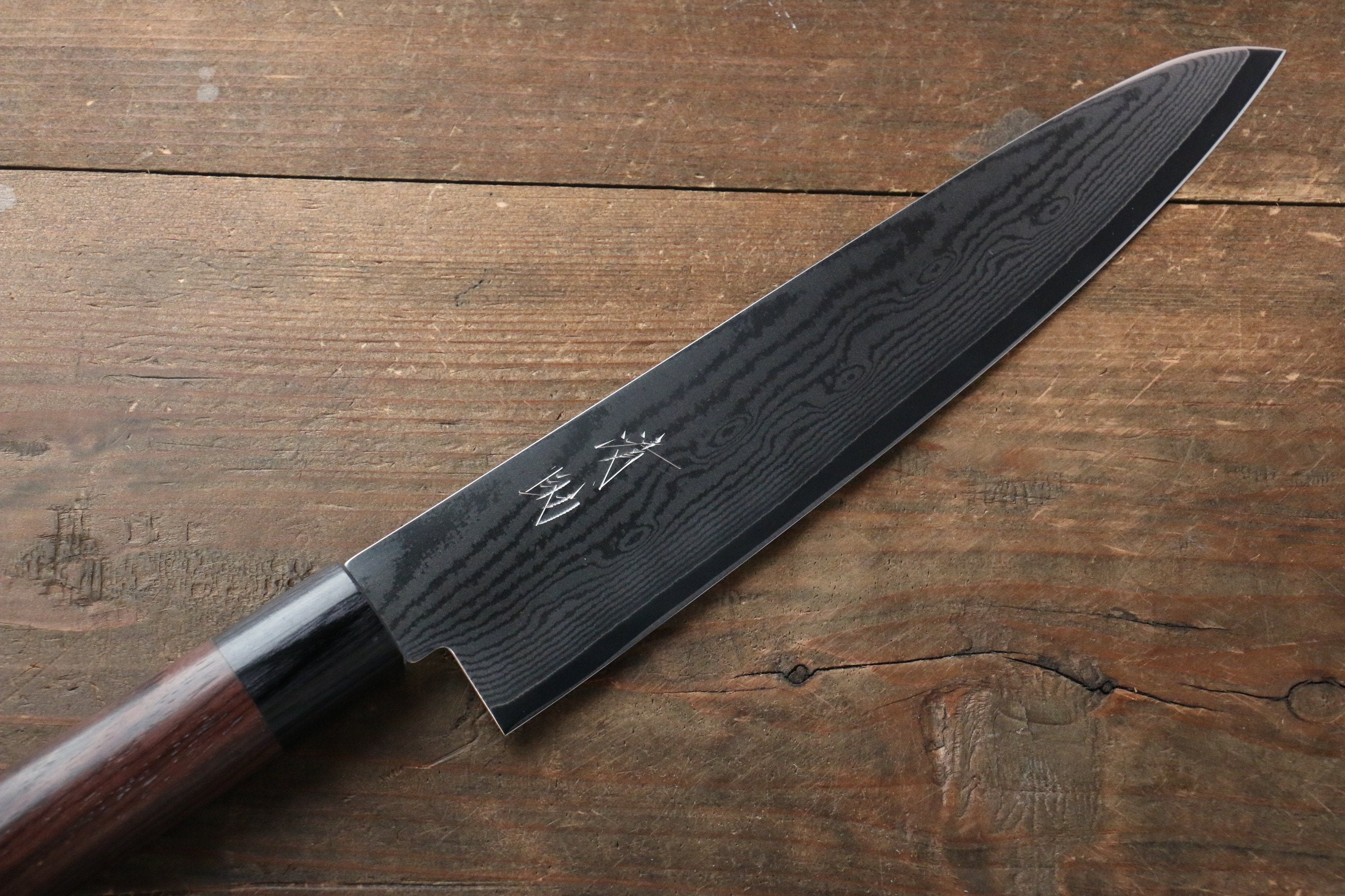 Seisuke VG10 63Layer Damascus Santoku 165mm & Gyuto 210mm Japanese Chef Knife Set - Seisuke Knife