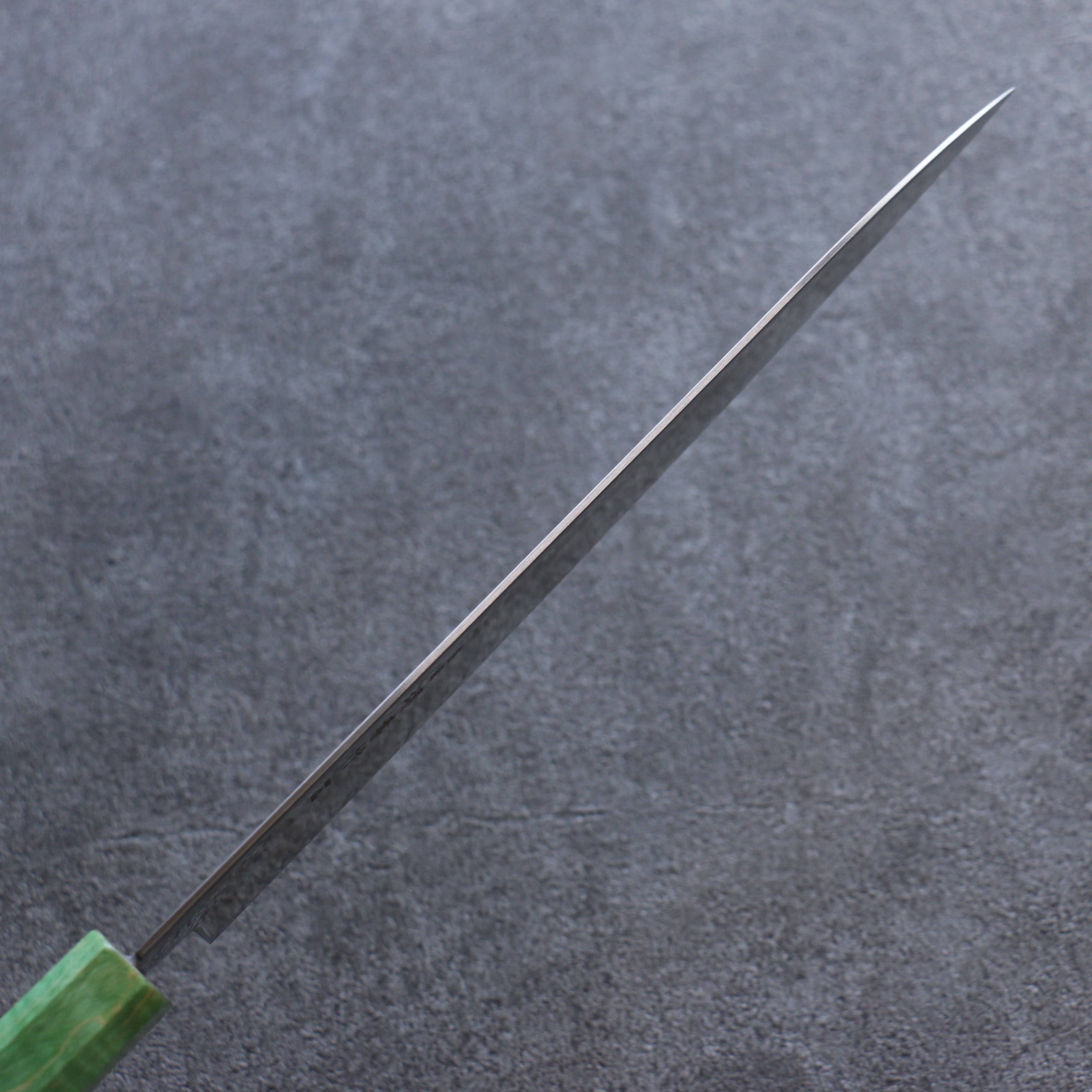 Sakai Takayuki Antares Emerald Uddeholm Swedish stain-resistant steel Gyuto 240mm Wenge (Double Green Ring) Handle - Seisuke Knife