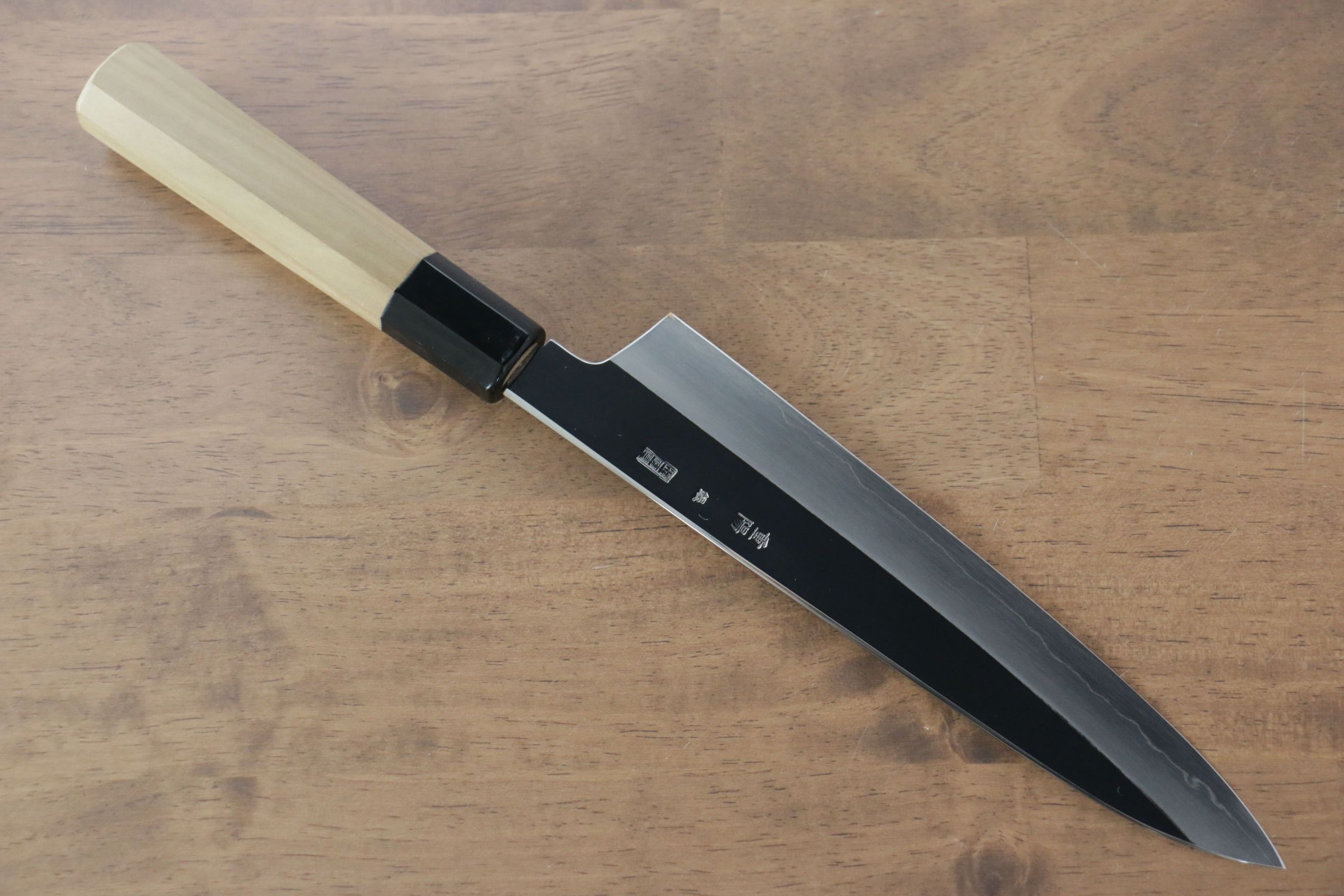 Choyo Silver Steel No.3 Mirrored Finish Gyuto 210mm with Magnolia Handle - Seisuke Knife