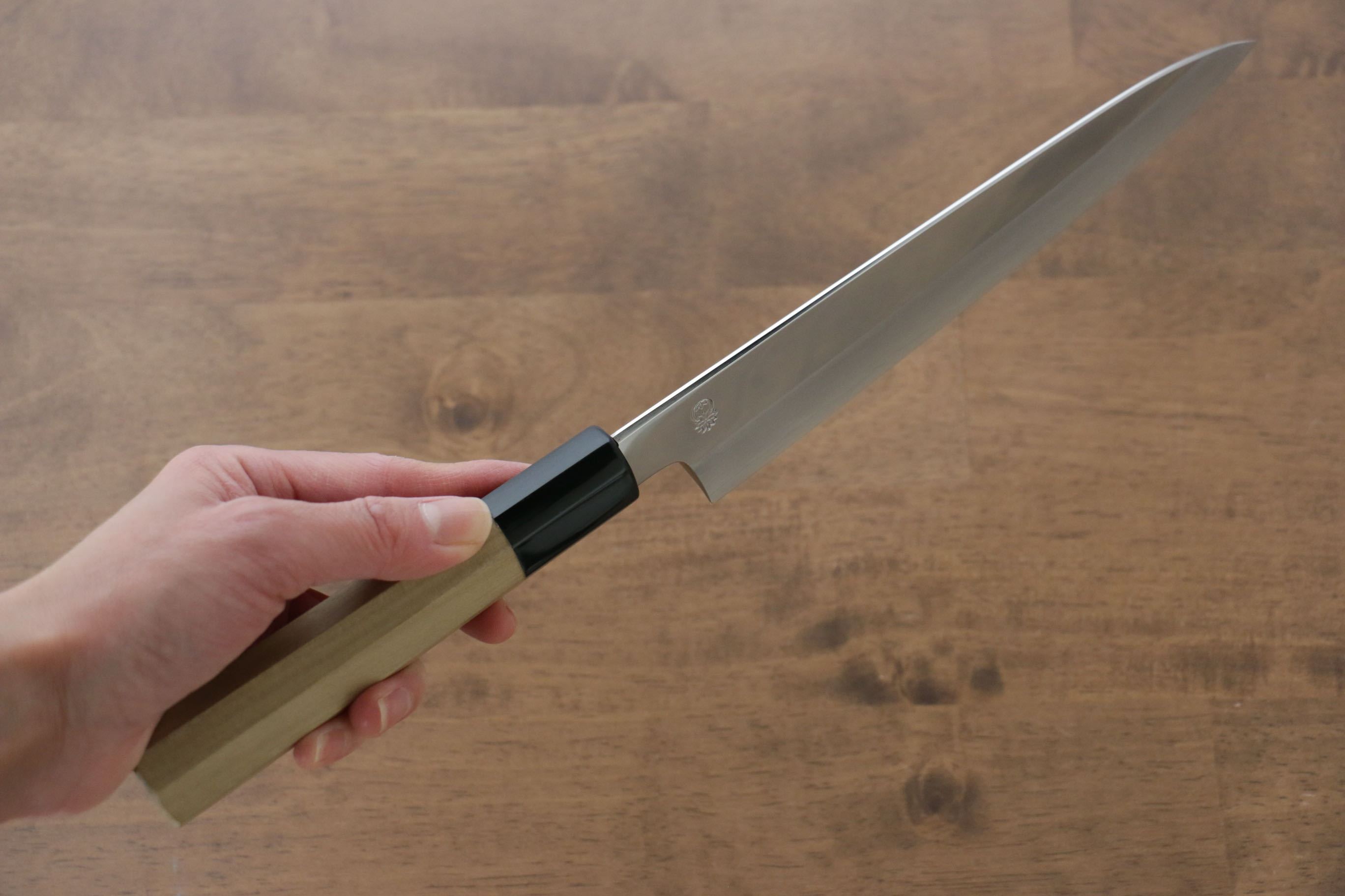 Choyo Silver Steel No.3 Mirrored Finish Gyuto 210mm with Magnolia Handle - Seisuke Knife