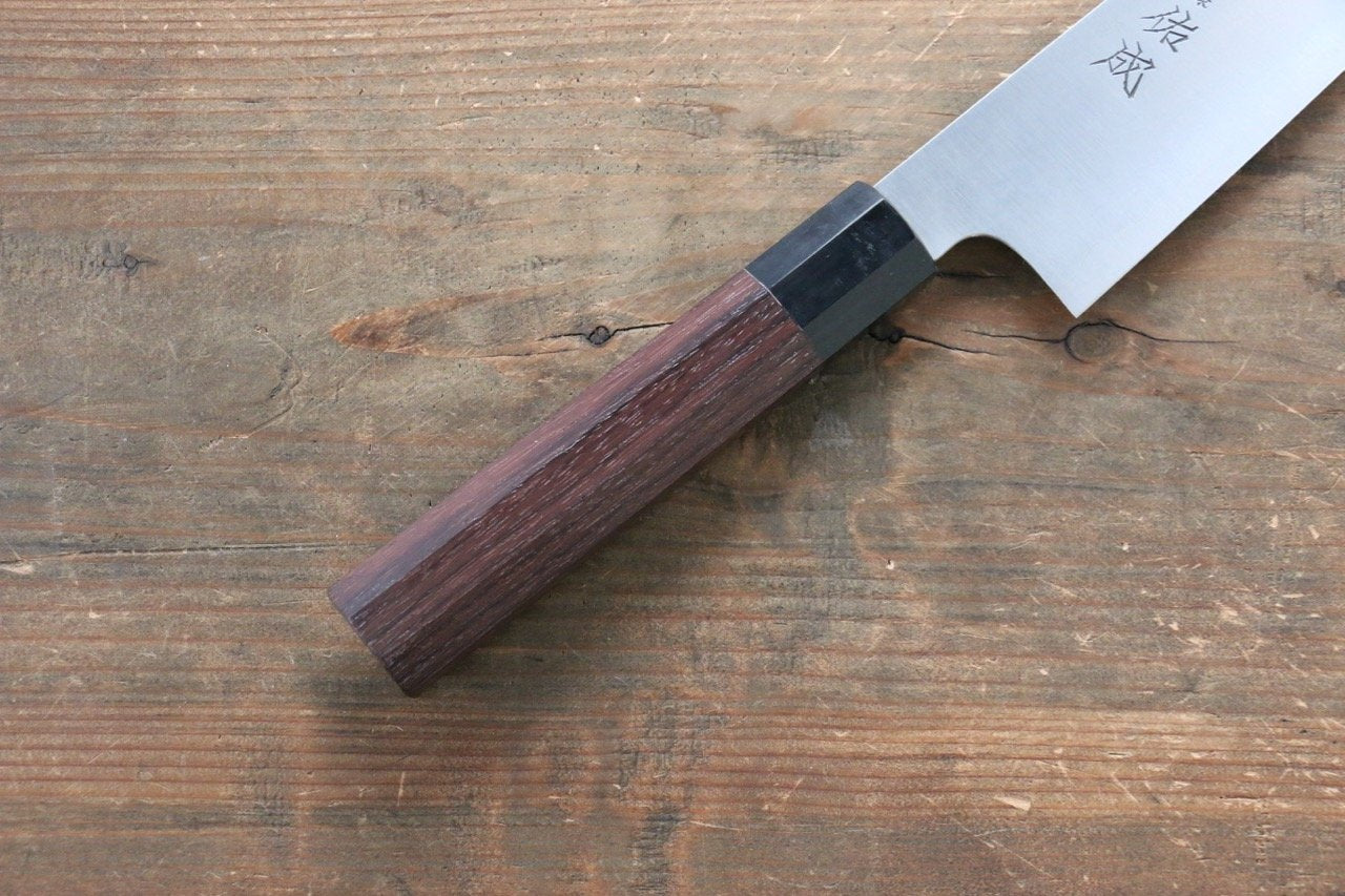 Sukenari Blue Super Gyuto 210mm with Shitan Handle - Seisuke Knife