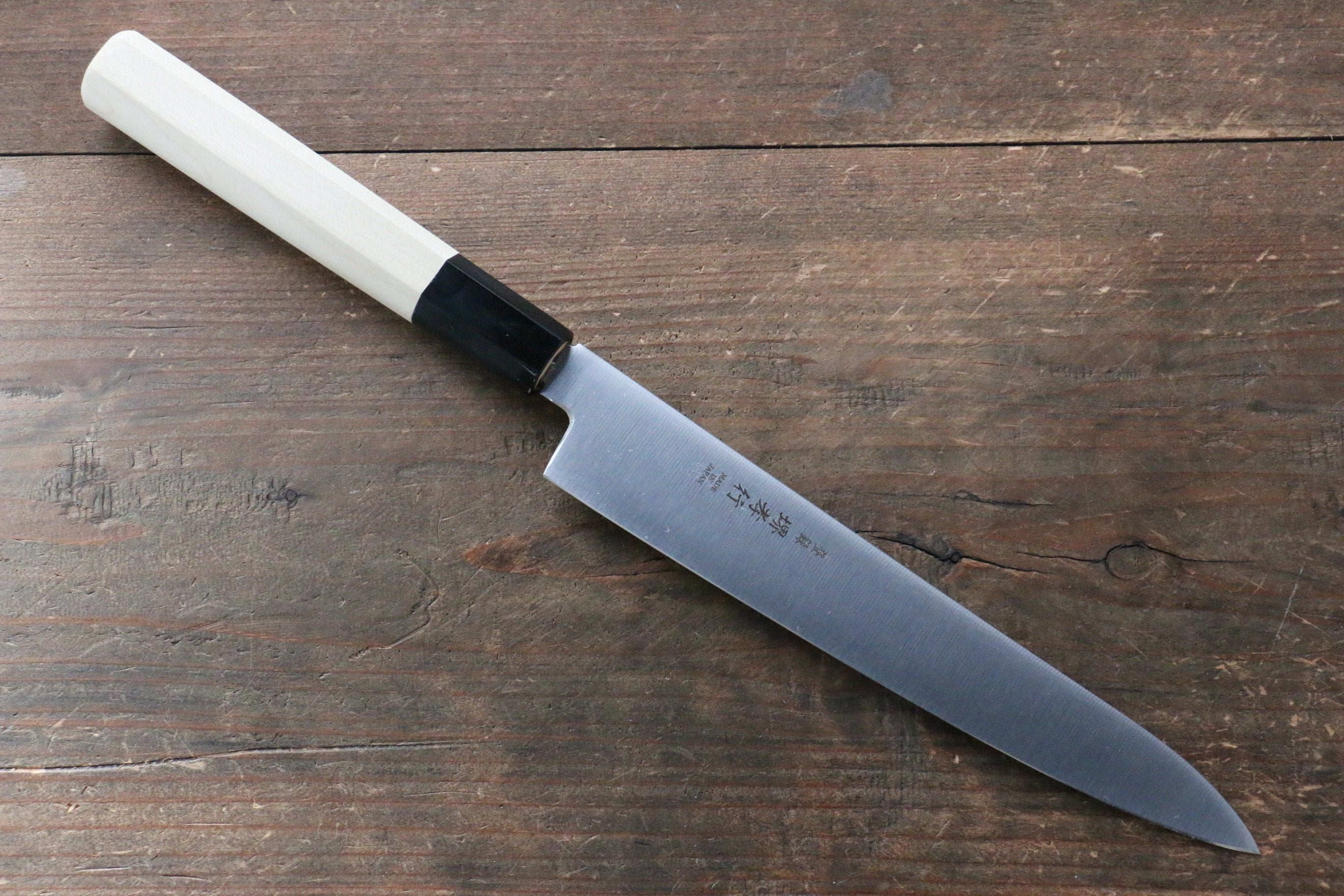 Sakai Takayuki Grand Chef Grand Chef Swedish Steel-stn Petty-Utility 180mm Magnolia Handle - Seisuke Knife