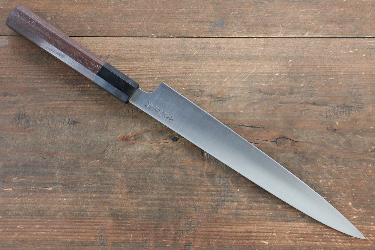 Sukenari Blue Super 3 Layer Sujihiki Japanese Chef Knife 240mm - Seisuke Knife