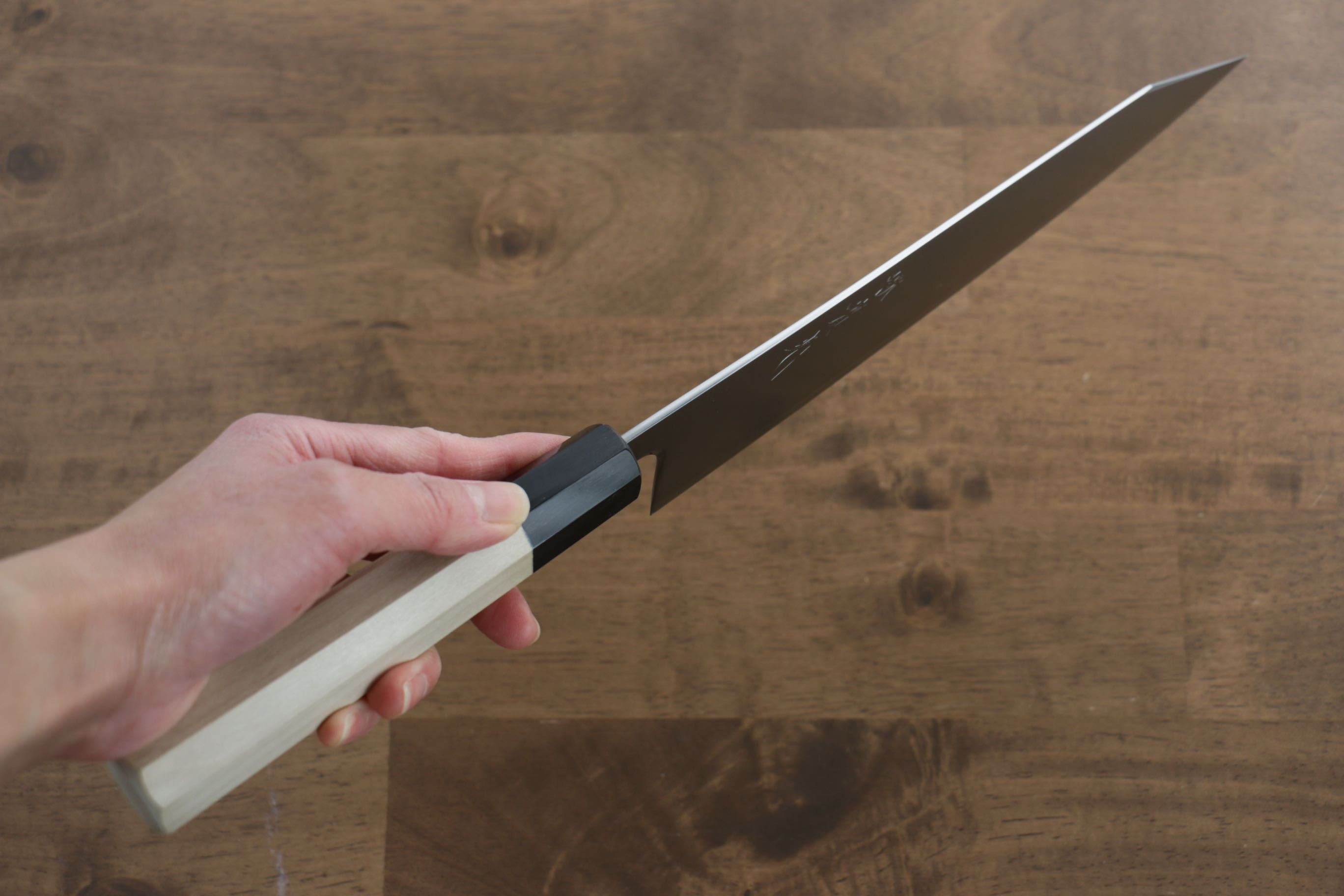 Jikko SG2 Kiritsuke Gyuto 230mm Magnolia Handle - Seisuke Knife