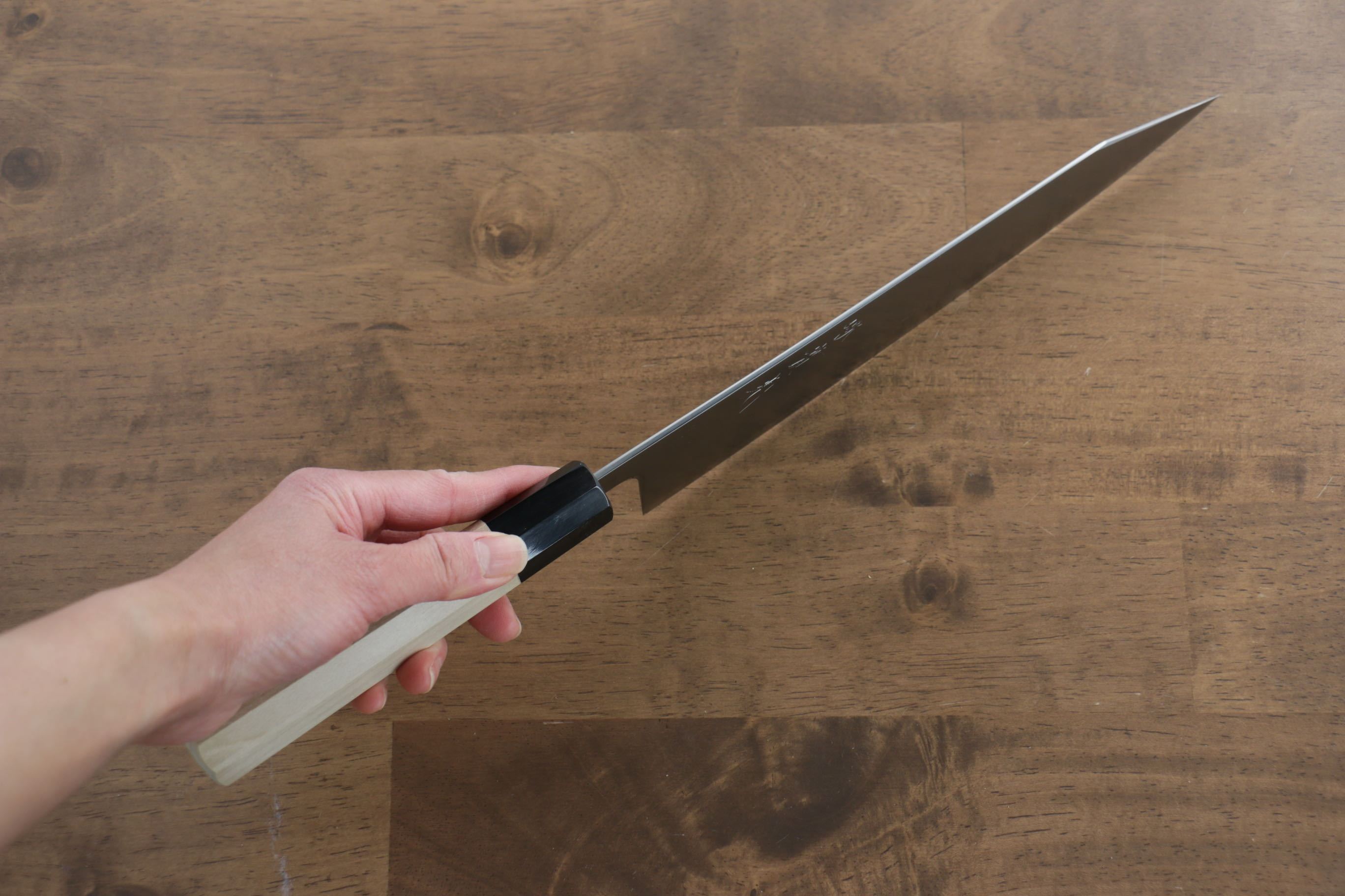 Jikko SG2 Kiritsuke Gyuto 230mm Magnolia Handle - Seisuke Knife