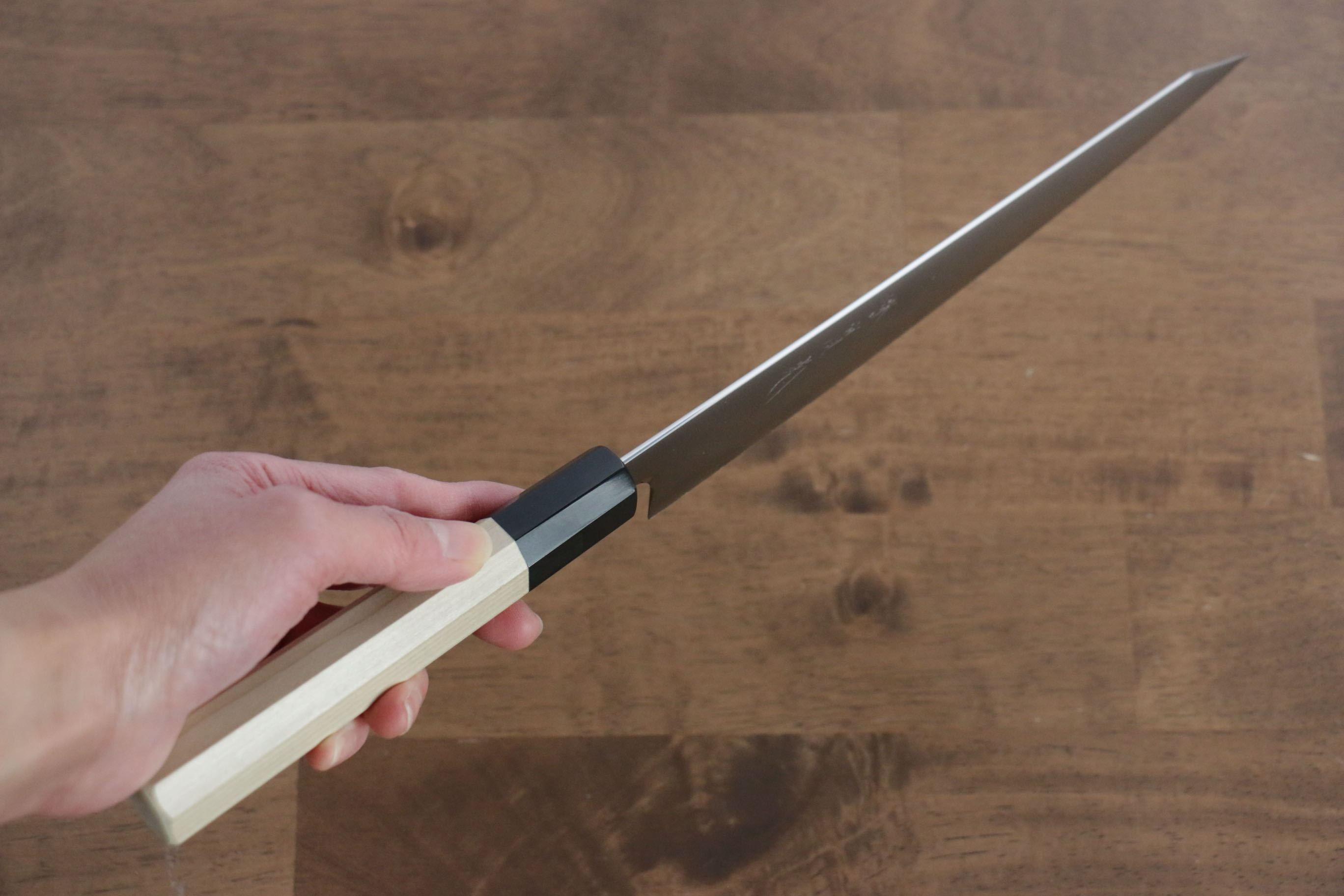 Jikko SG2 Kiritsuke Sujihiki 230mm Magnolia Handle - Seisuke Knife