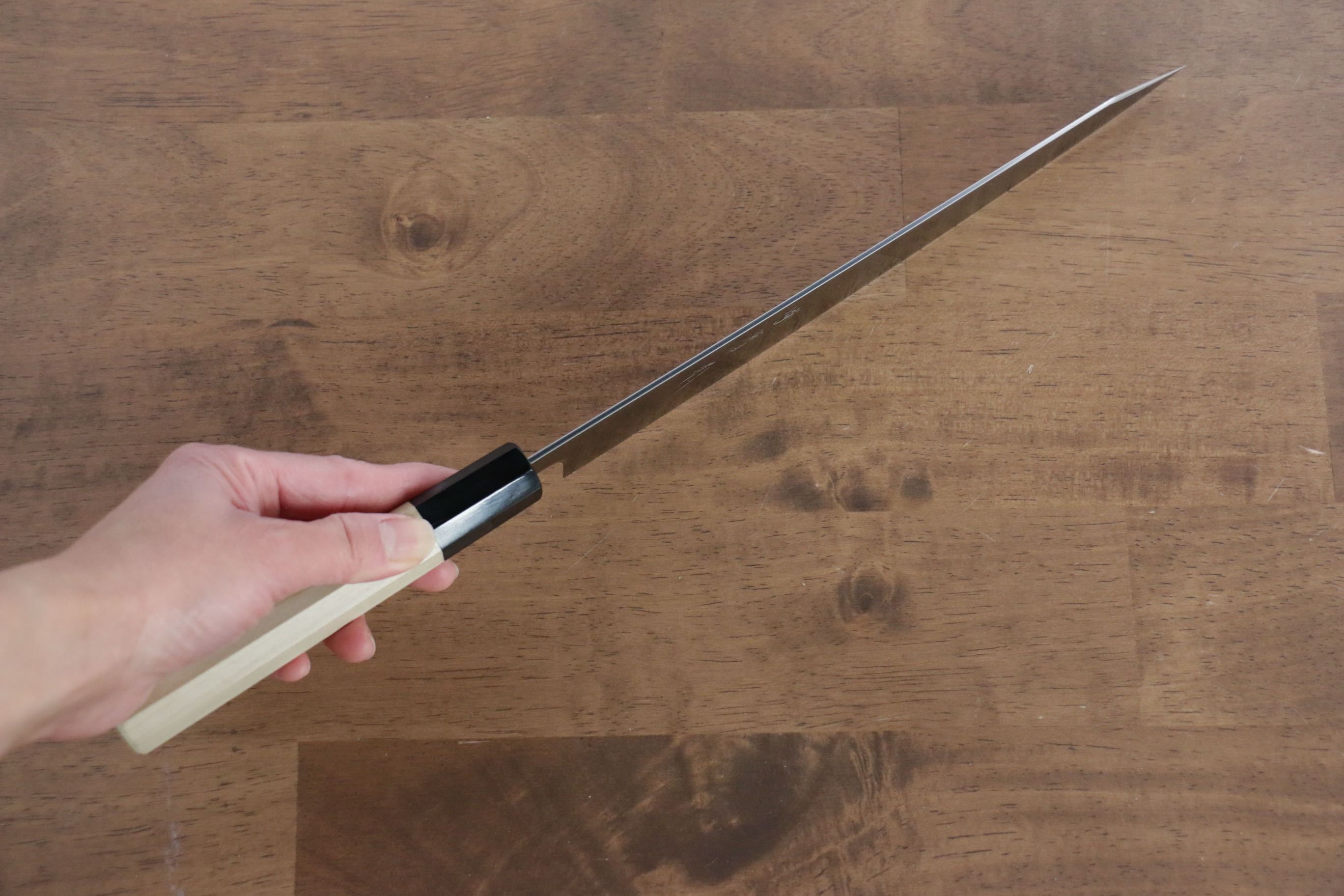 Jikko SG2 Kiritsuke Sujihiki 230mm Magnolia Handle - Seisuke Knife