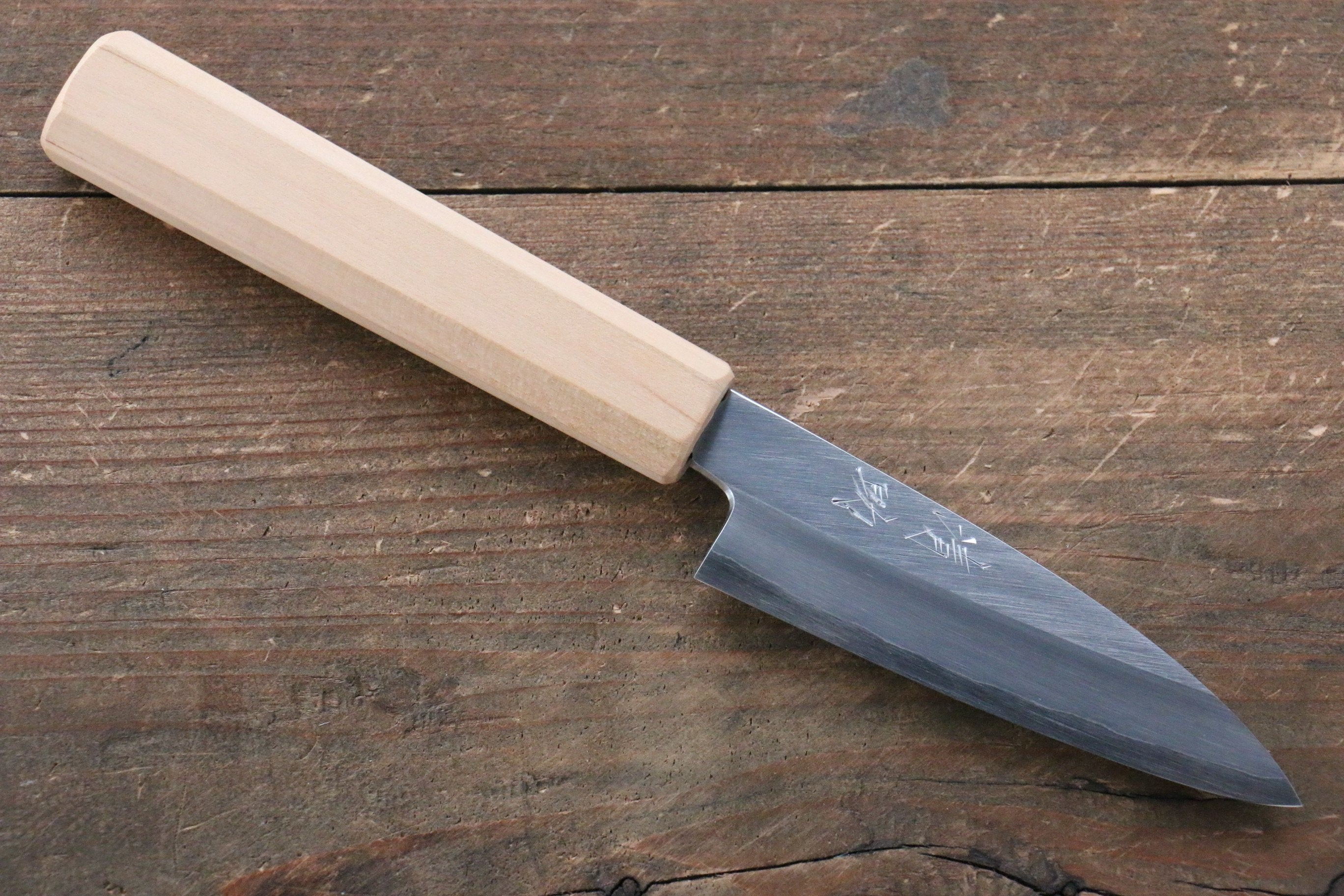 Seisuke Silver Steel No.3 Paring 85mm Cherry Wood Handle - Seisuke Knife
