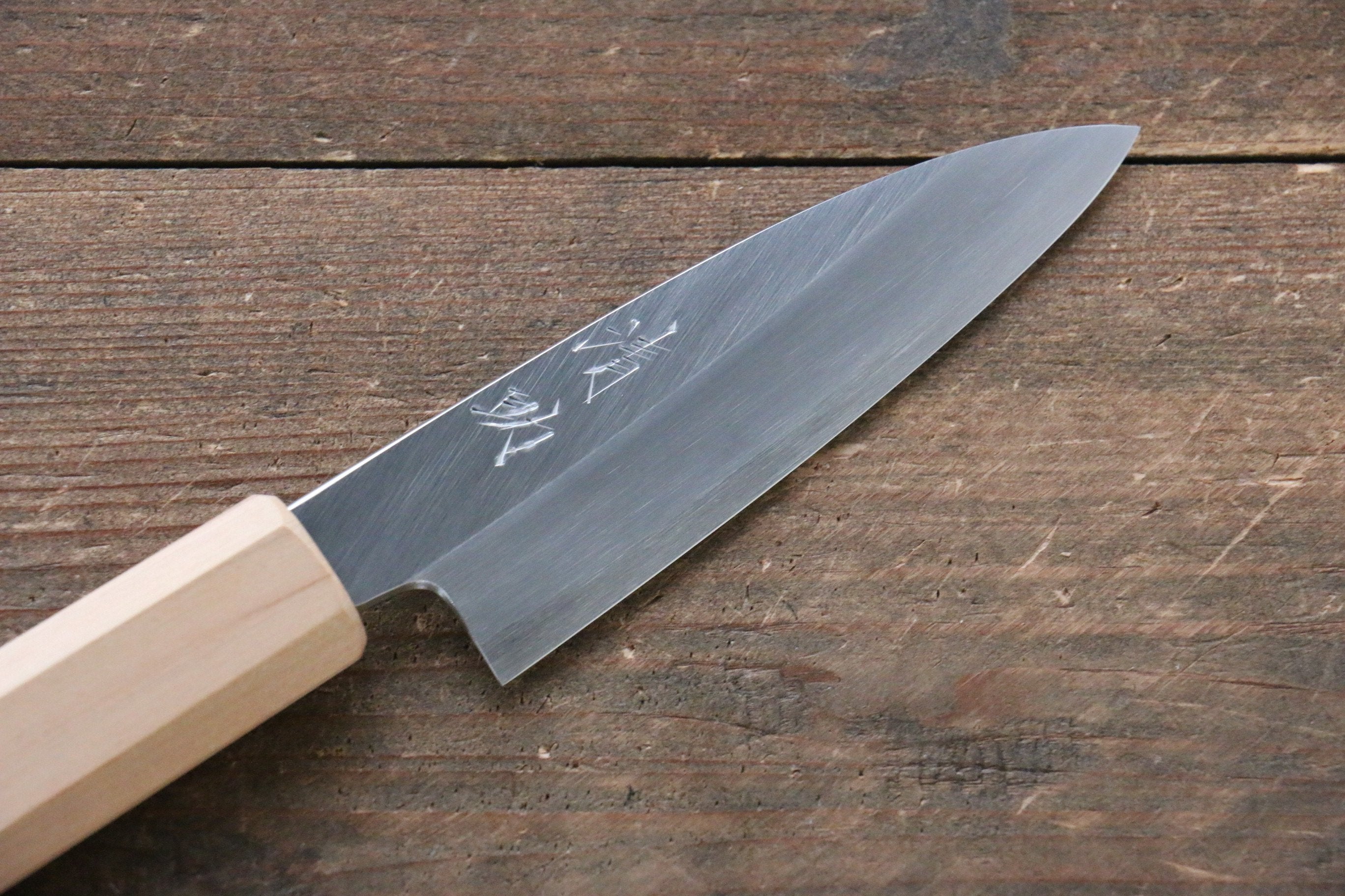 Seisuke Silver Steel No.3 Paring 85mm Cherry Wood Handle - Seisuke Knife