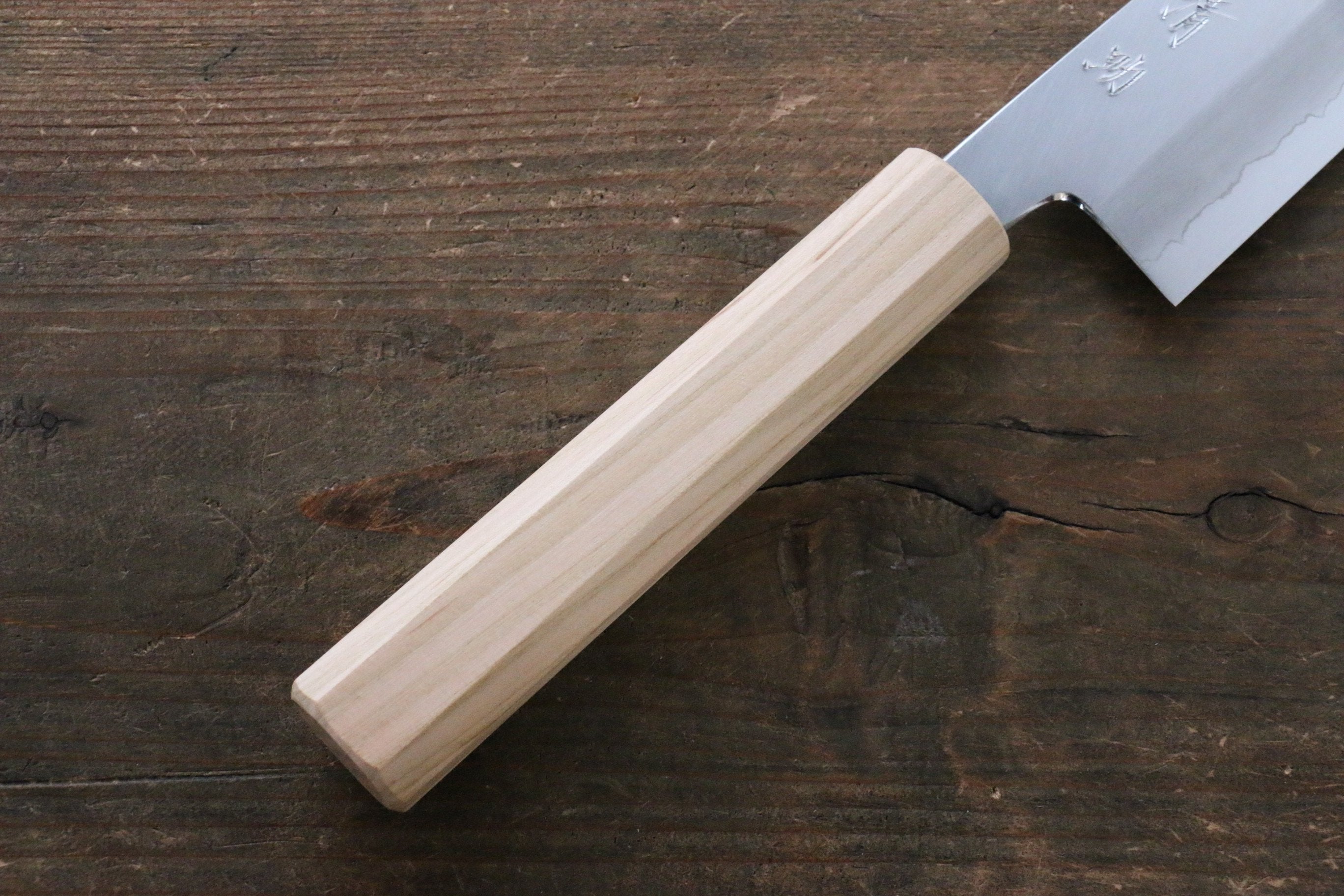Seisuke Silver Steel No.3 Bunka 165mm Cherry Tree Handle - Seisuke Knife