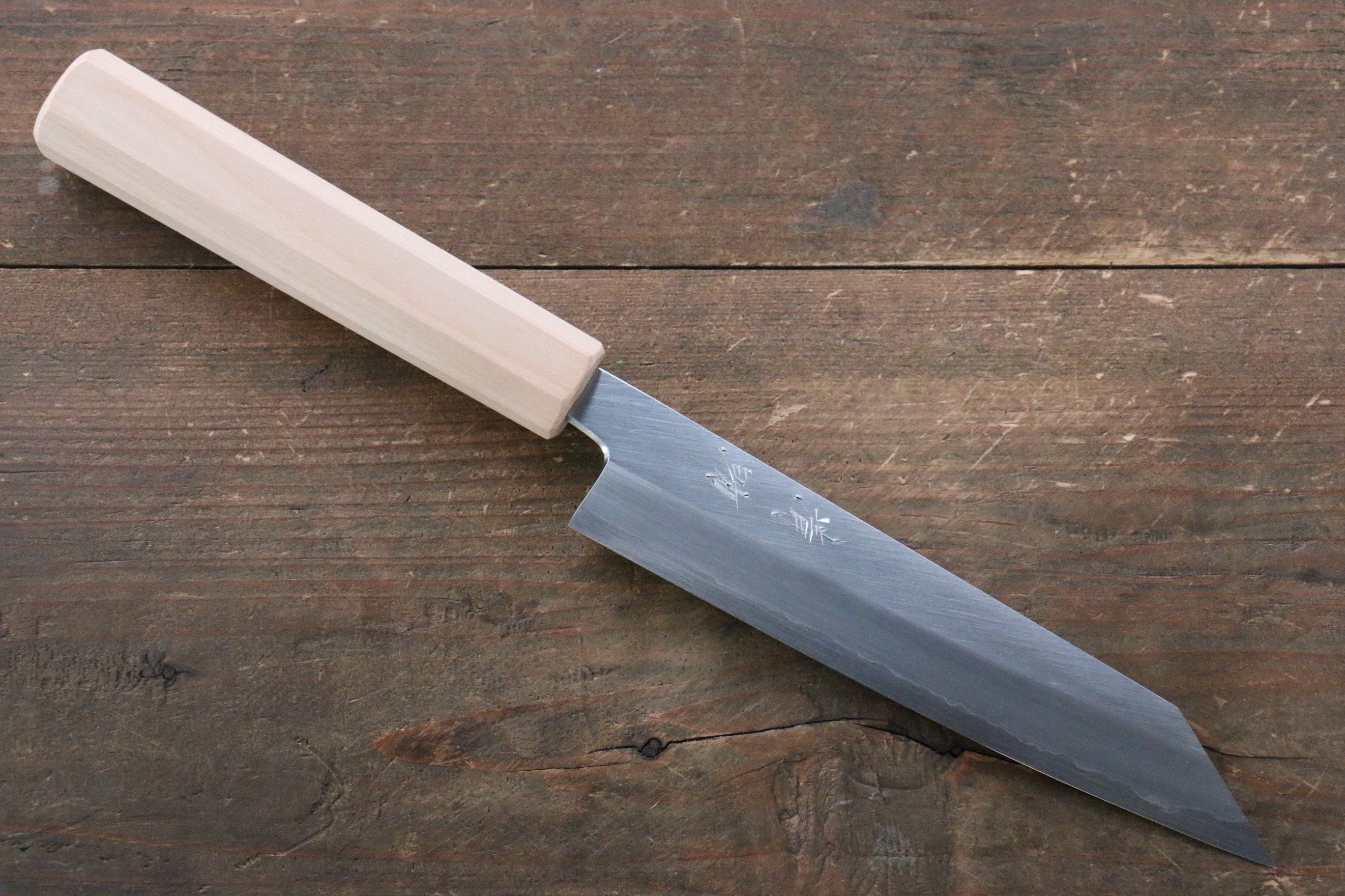 Seisuke Silver Steel No.3 Kiritsuke Petty-Utility 150mm Cherry Wood Handle - Seisuke Knife