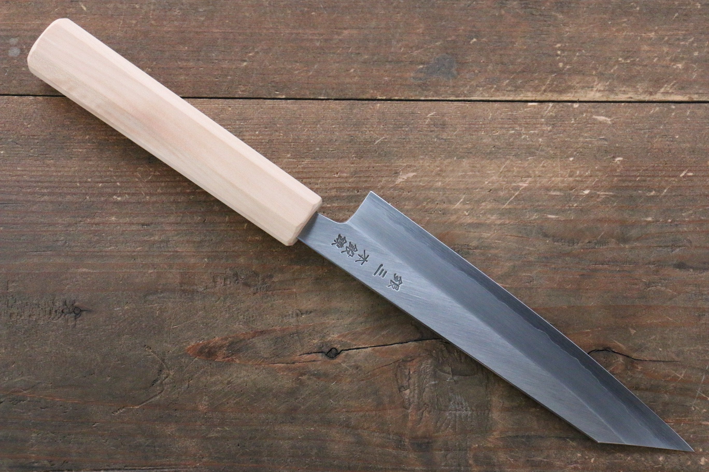 Seisuke Silver Steel No.3 Kiritsuke Petty-Utility 150mm Cherry Wood Handle - Seisuke Knife