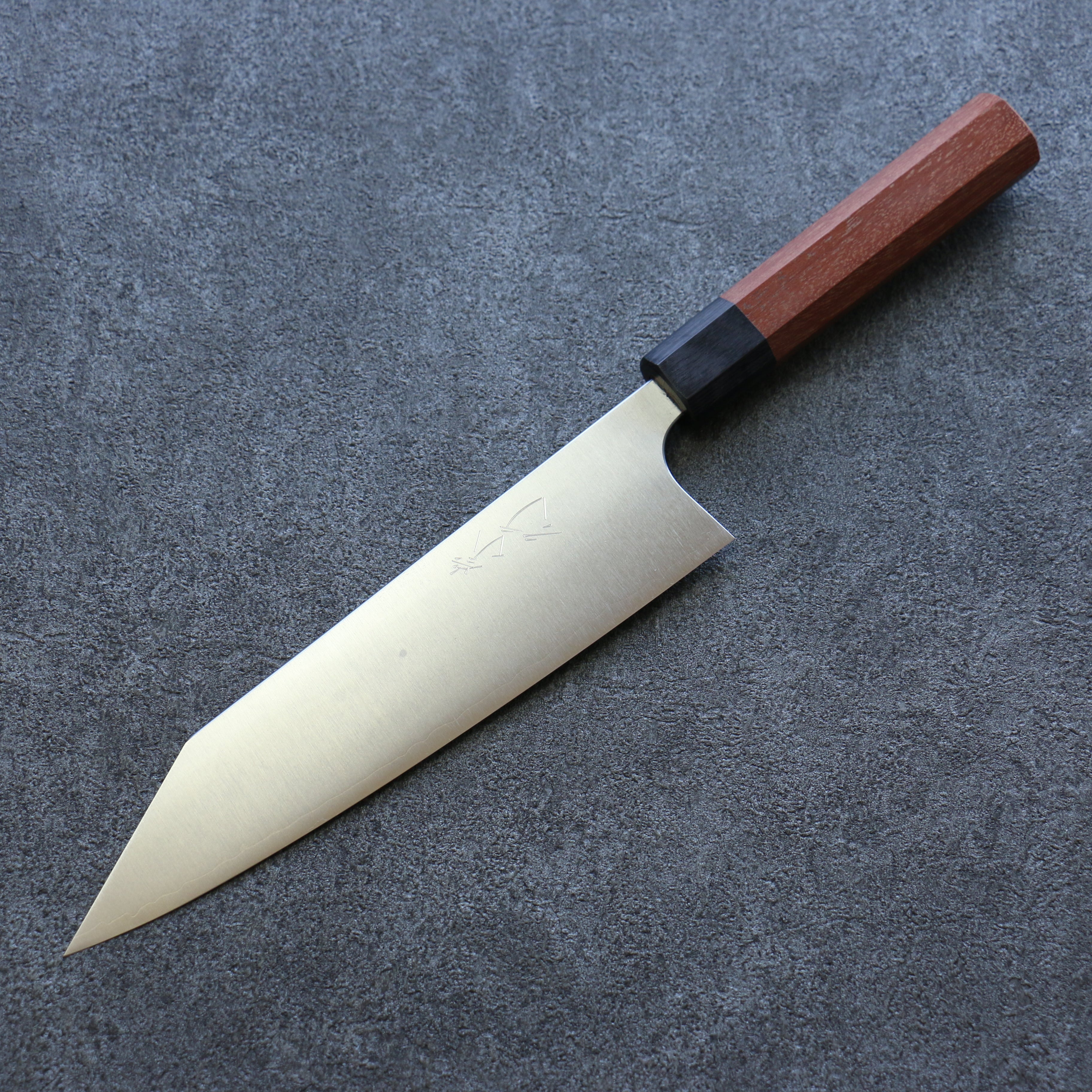 Shibata Takayuki Koutetsu Battleship SG2 Gyuto 190mm Jarrah Handle - Seisuke Knife
