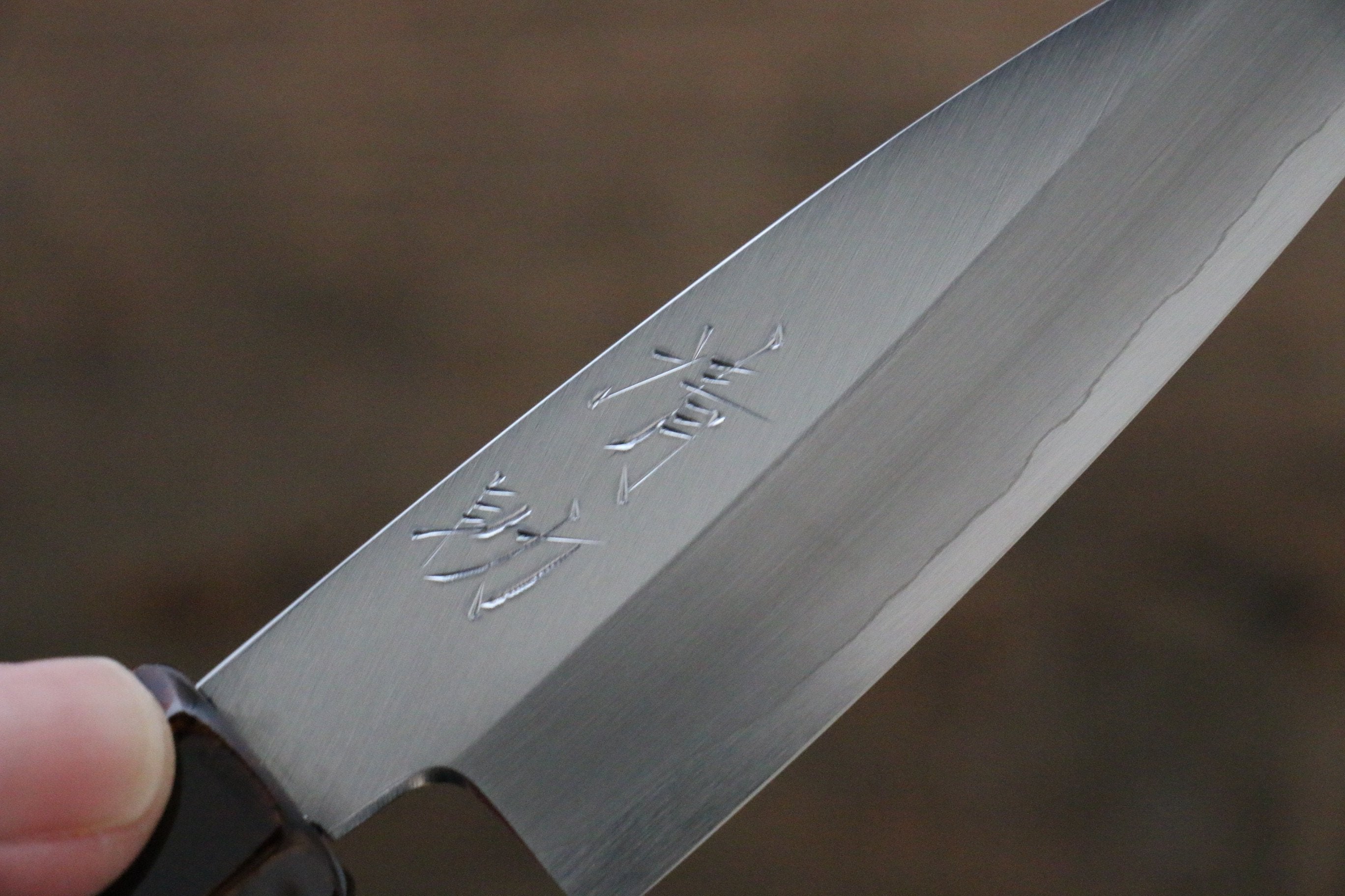 Seisuke Silver Steel No.3 Paring 85mm Lacquered Wood Handle - Seisuke Knife