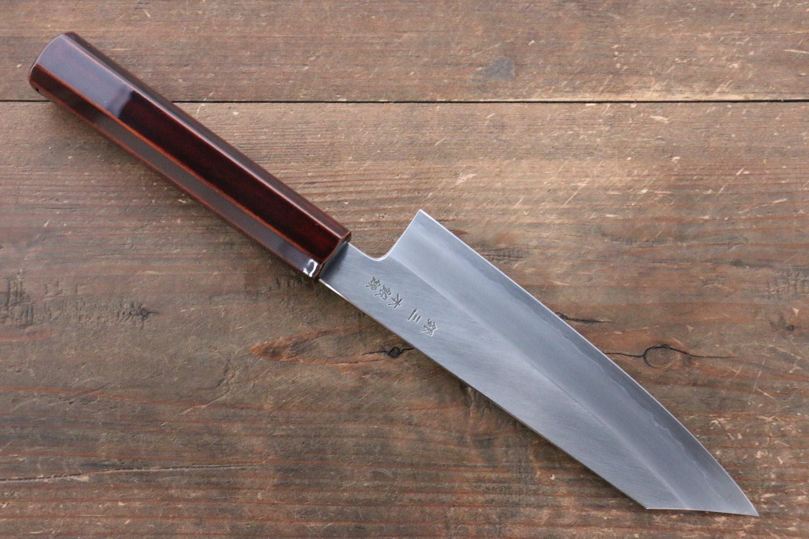 Seisuke Silver Steel No.3 Bunka 165mm Wood(Lacquered) Handle - Seisuke Knife