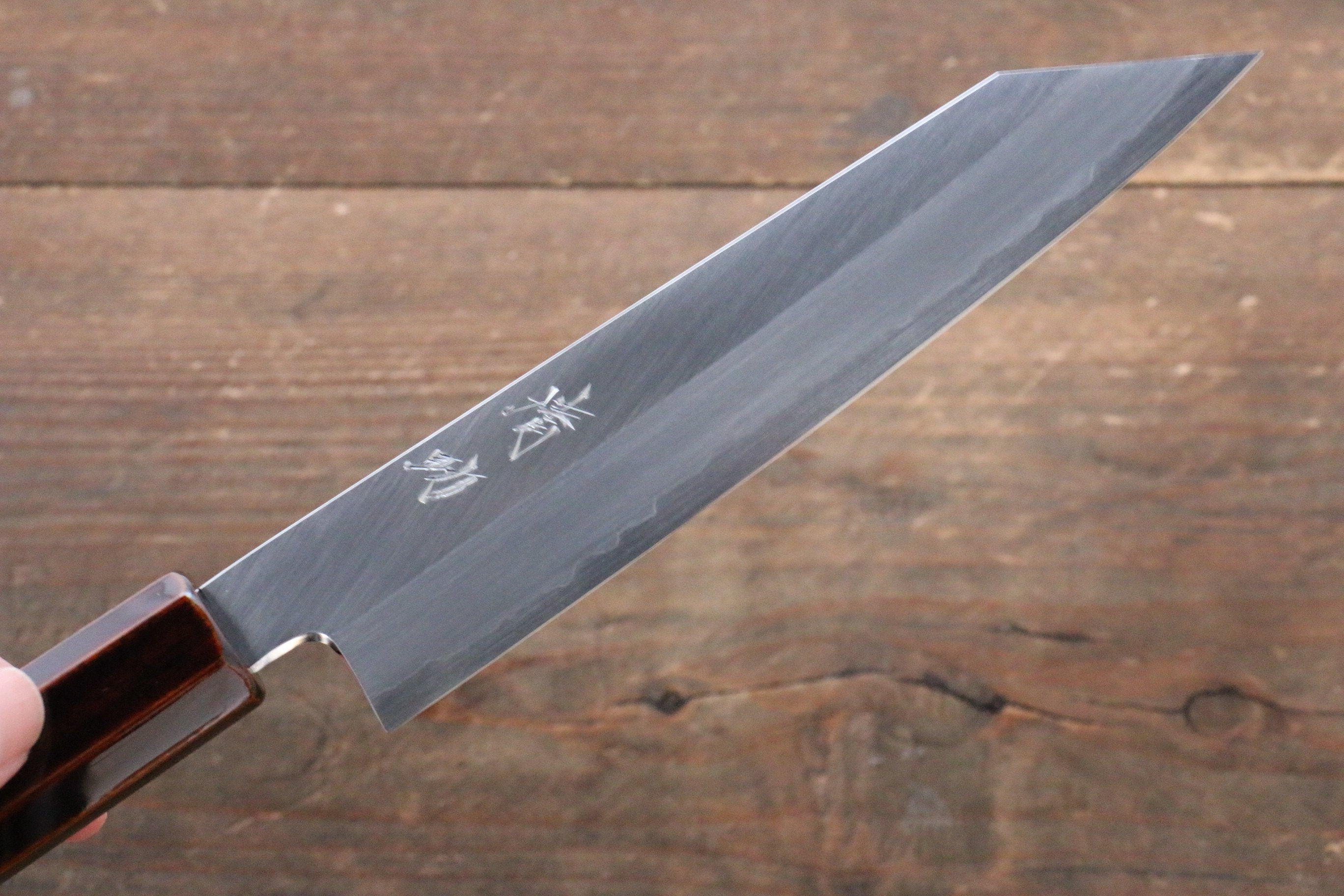 Seisuke Silver Steel No.3 Kiritsuke Petty-Utility 150mm Lacquered Wood Handle - Seisuke Knife