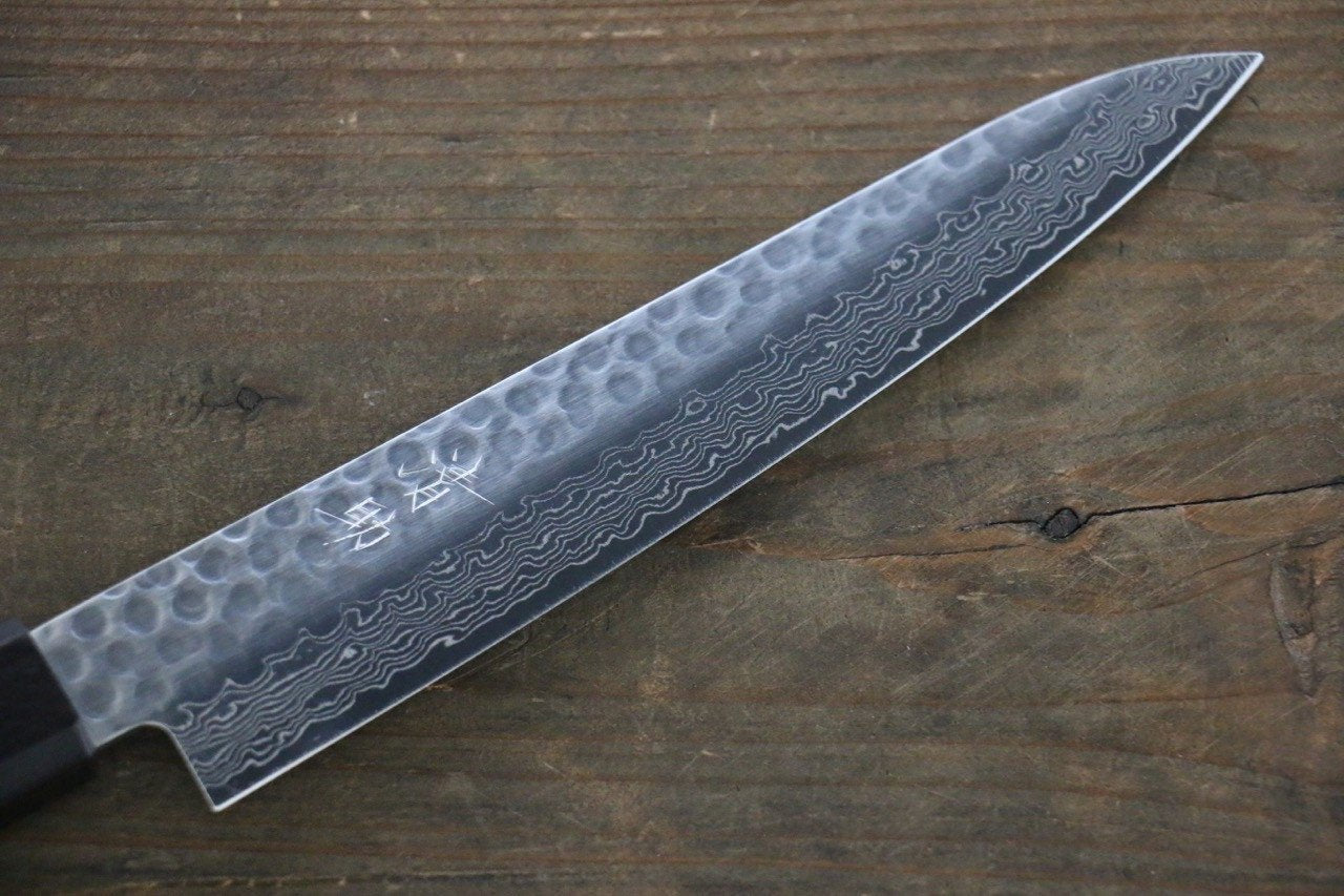 Seisuke AUS10 Petty-Utility 150mm Shitan Handle - Seisuke Knife