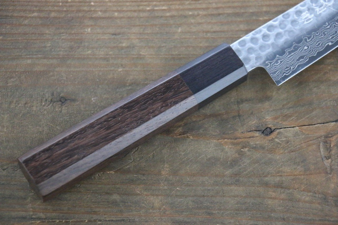 Seisuke AUS10 Petty-Utility 150mm Shitan Handle - Seisuke Knife