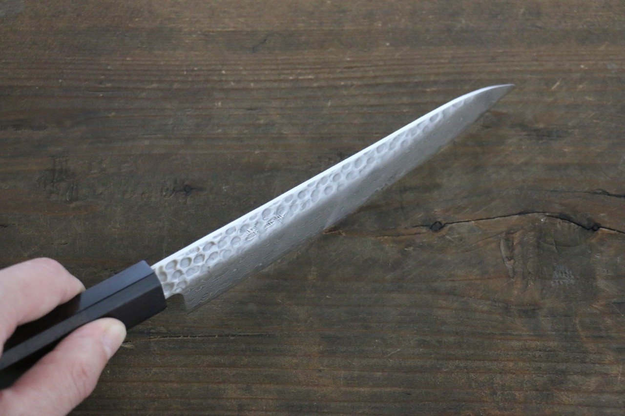 Seisuke AUS10 Petty-Utility 150mm Shitan Handle - Seisuke Knife